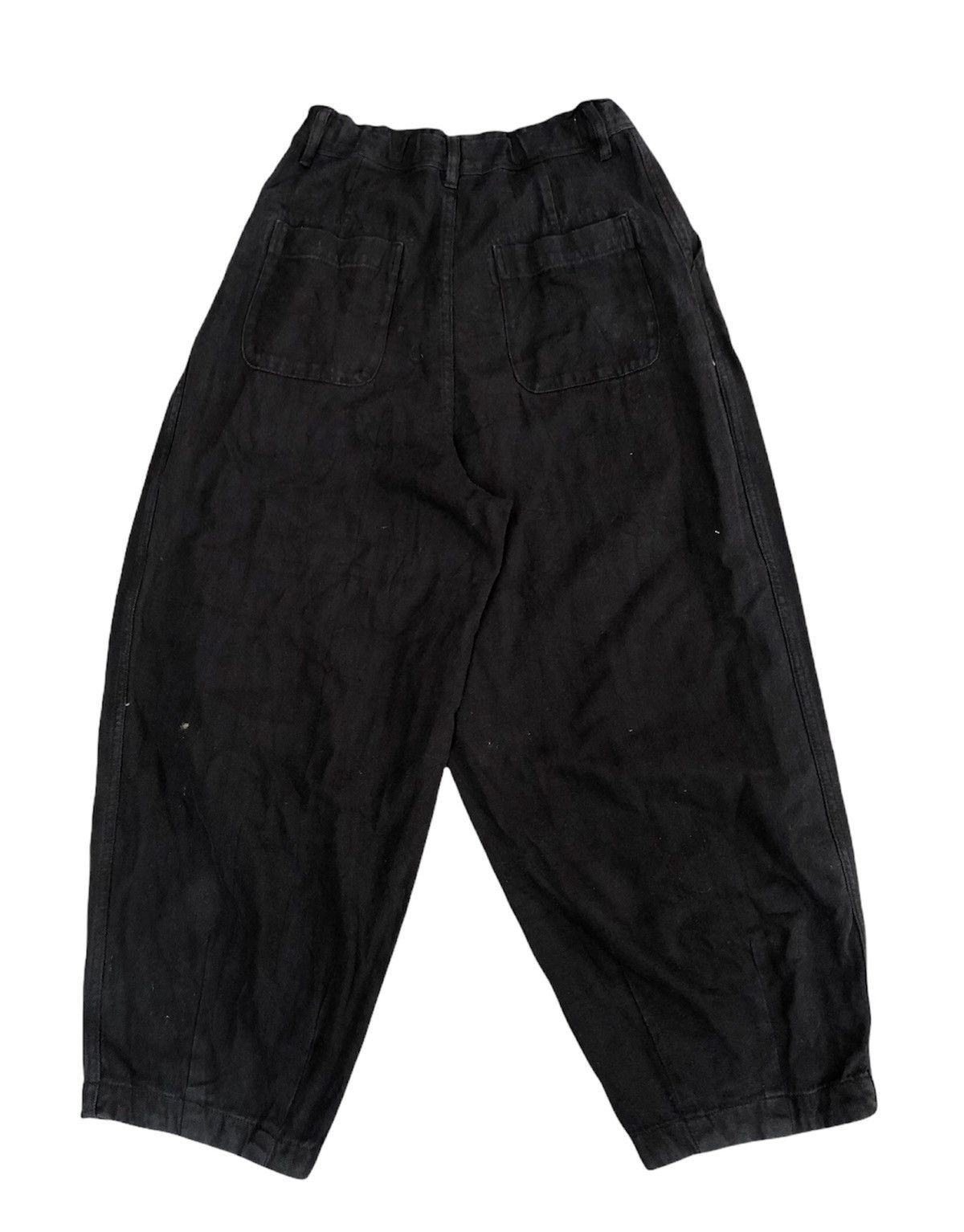 Designer × Japanese Brand Sunny Cloud Yohji Yamamoto Style Elastic Waist Loose Pants Size US 27 - 7 Thumbnail