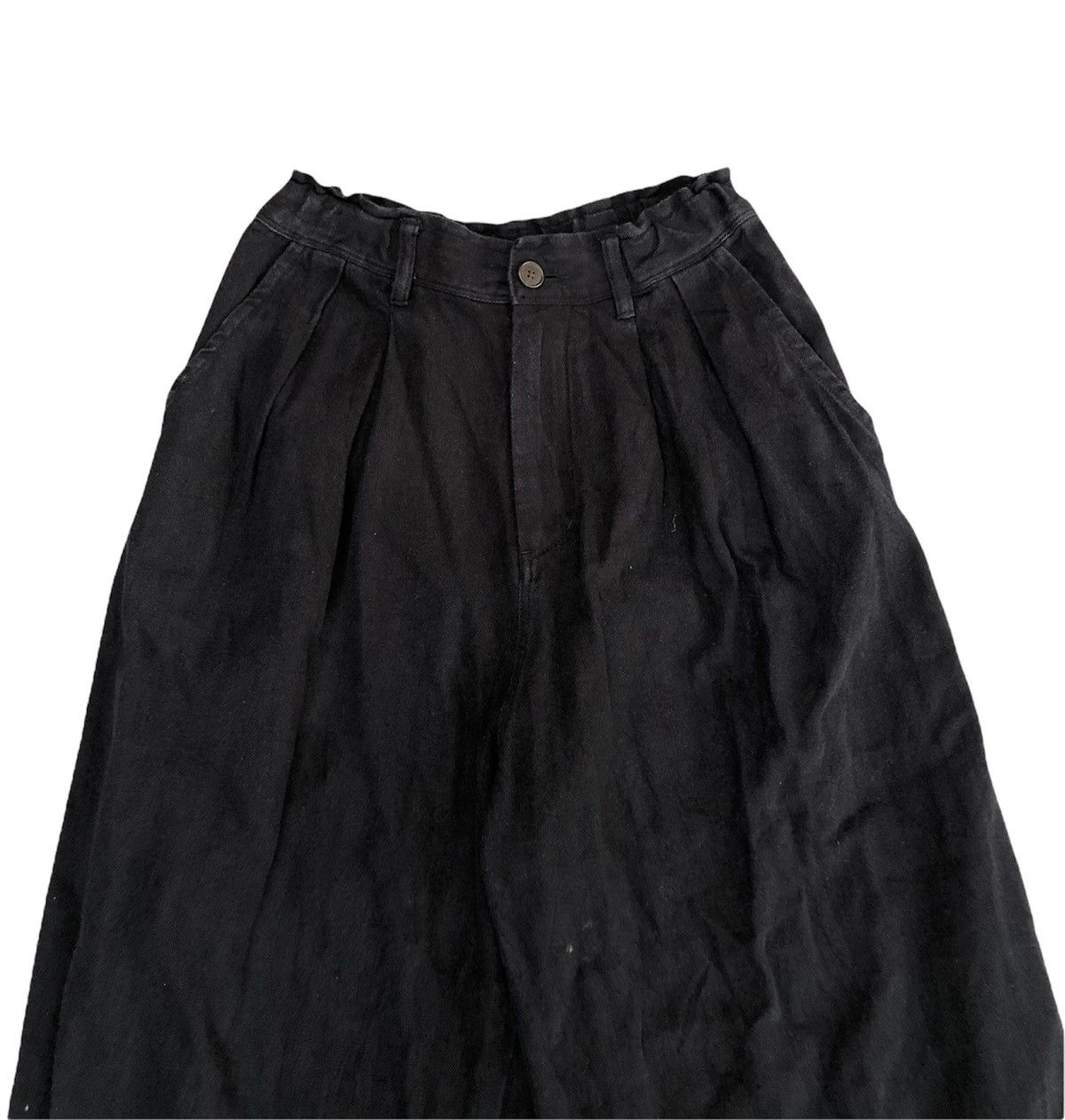 Designer × Japanese Brand Sunny Cloud Yohji Yamamoto Style Elastic Waist Loose Pants Size US 27 - 2 Thumbnail