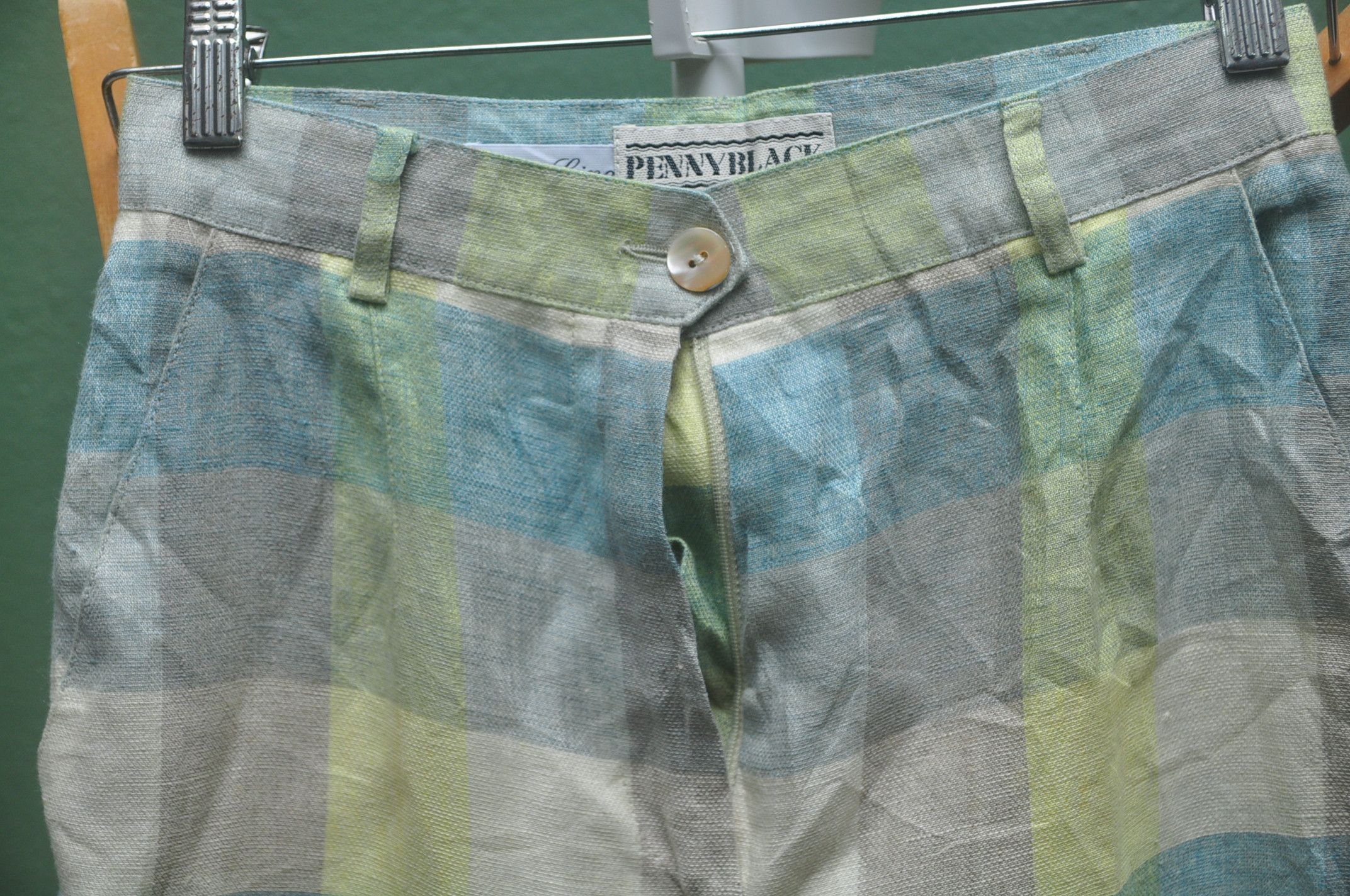 Japanese Brand Puro Lino Pennyblack Pant Made In Italy Size US 26 / EU 42 - 7 Thumbnail