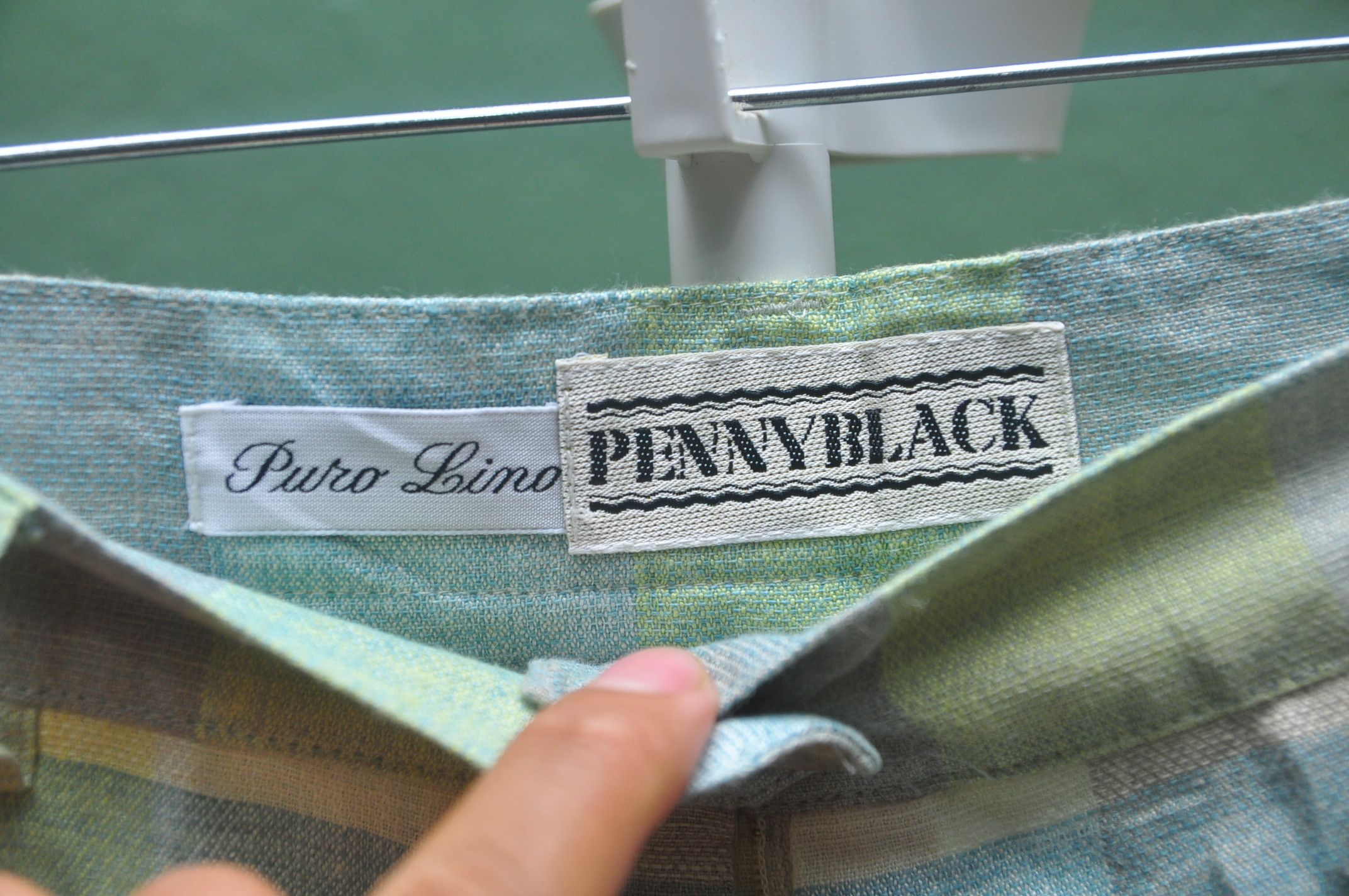 Japanese Brand Puro Lino Pennyblack Pant Made In Italy Size US 26 / EU 42 - 9 Thumbnail