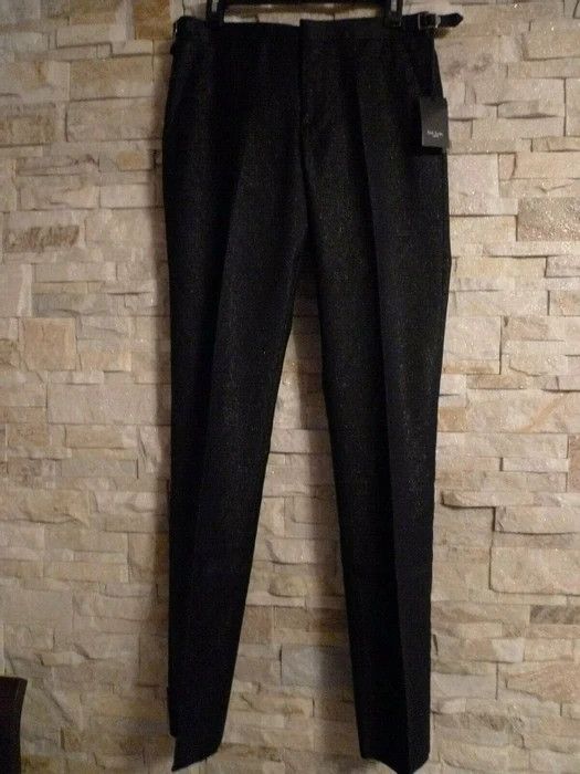 image of Paul Smith London Elegant Black Pants Lana/ Lurex Italy, Men's (Size 30)