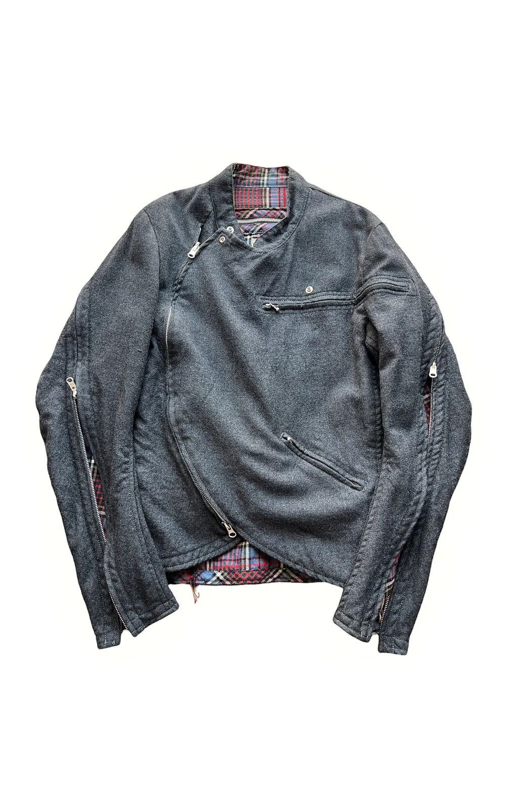 Nozomi Ishiguro Reversible Backzip Moto Bomber Size US M / EU 48-50 / 2 - 2 Thumbnail