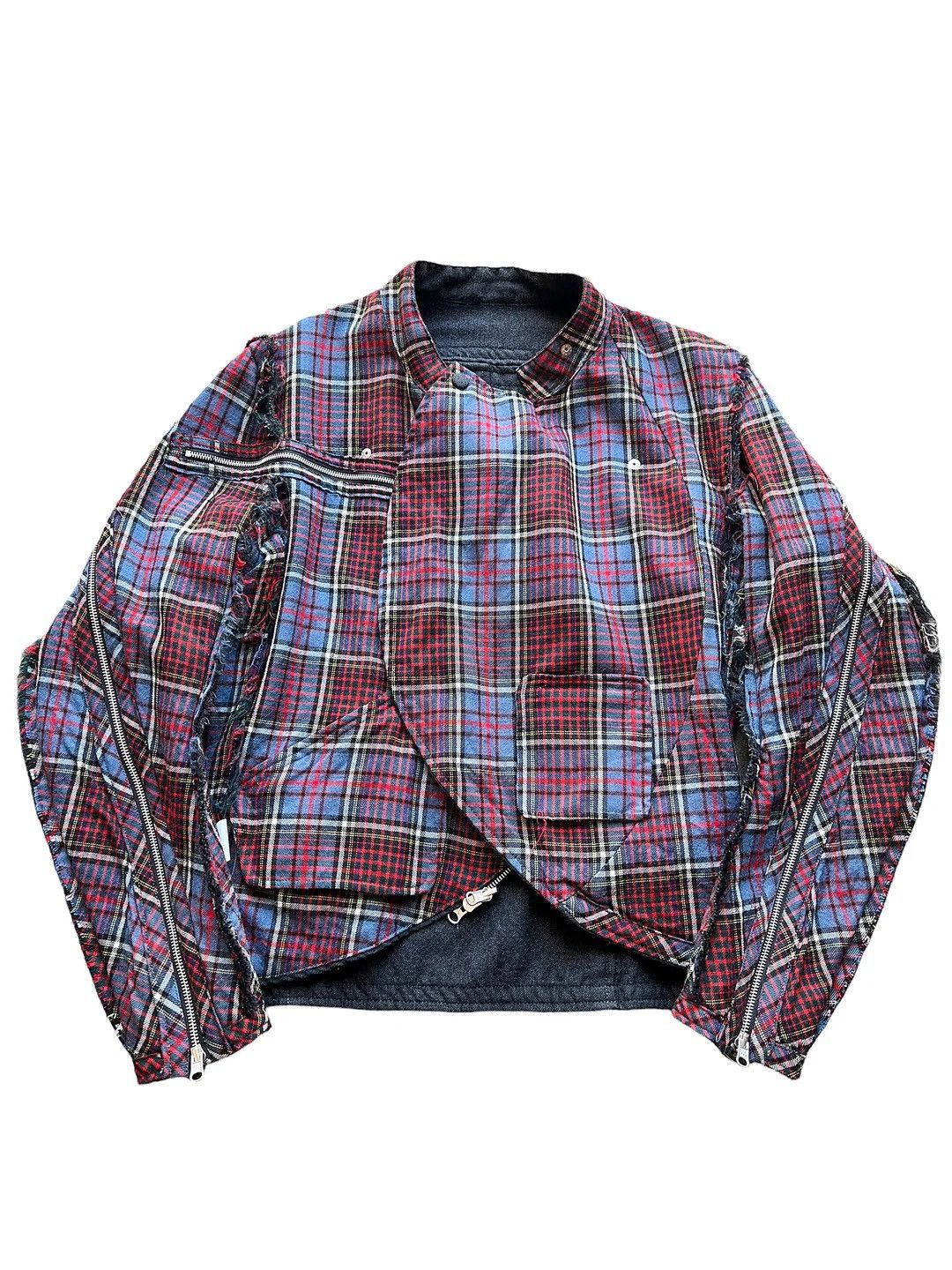 Nozomi Ishiguro Reversible Backzip Moto Bomber Size US M / EU 48-50 / 2 - 5 Thumbnail