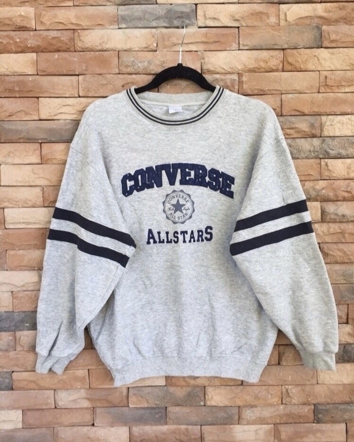 Converse Vintage Converse Sweatshirt embroided logo Size US L / EU 52-54 / 3 - 1 Thumbnail