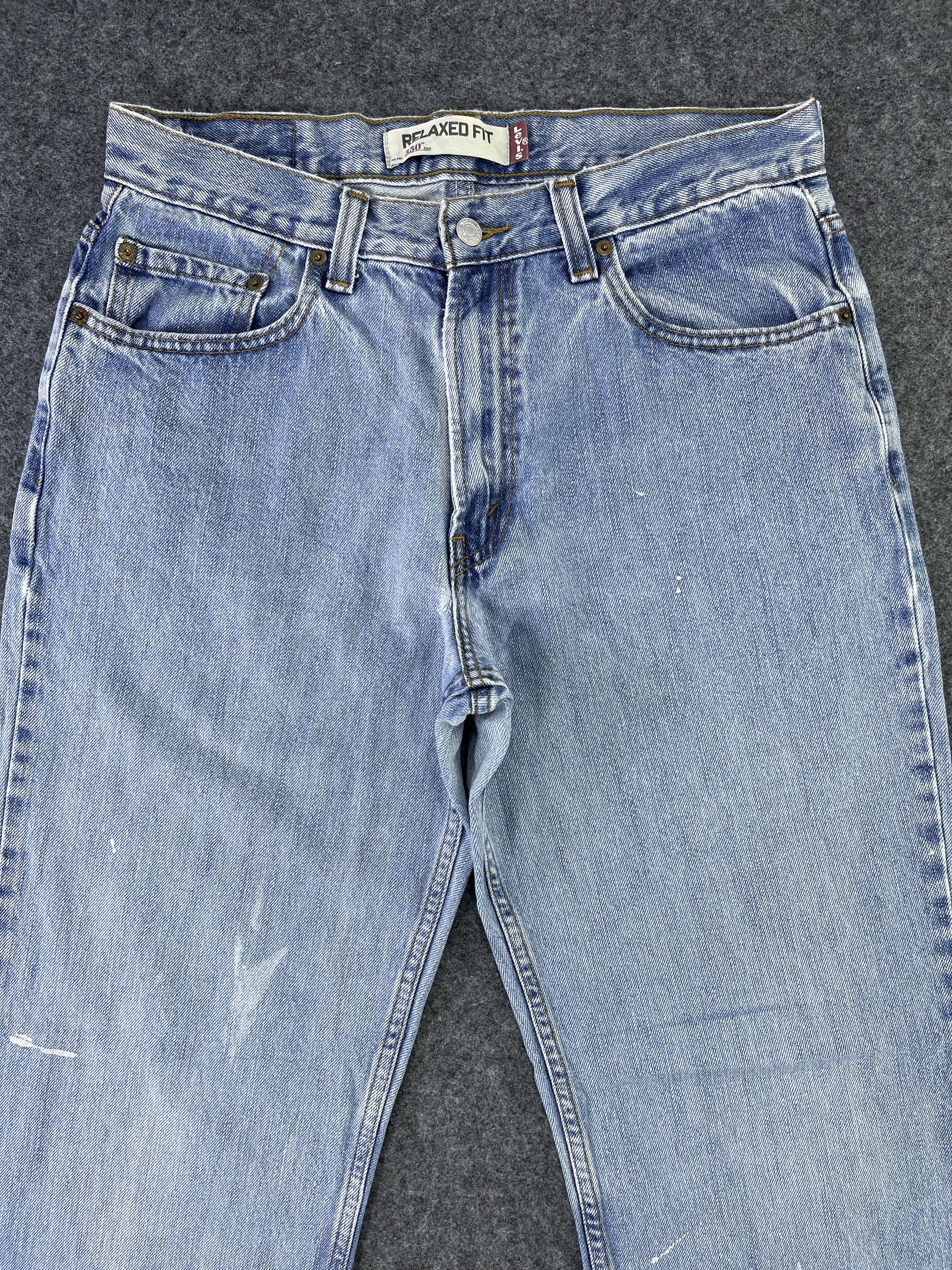 Levi's Vintage Levis 550 Stone Wash Jeans - J765 Size US 33 - 3 Thumbnail