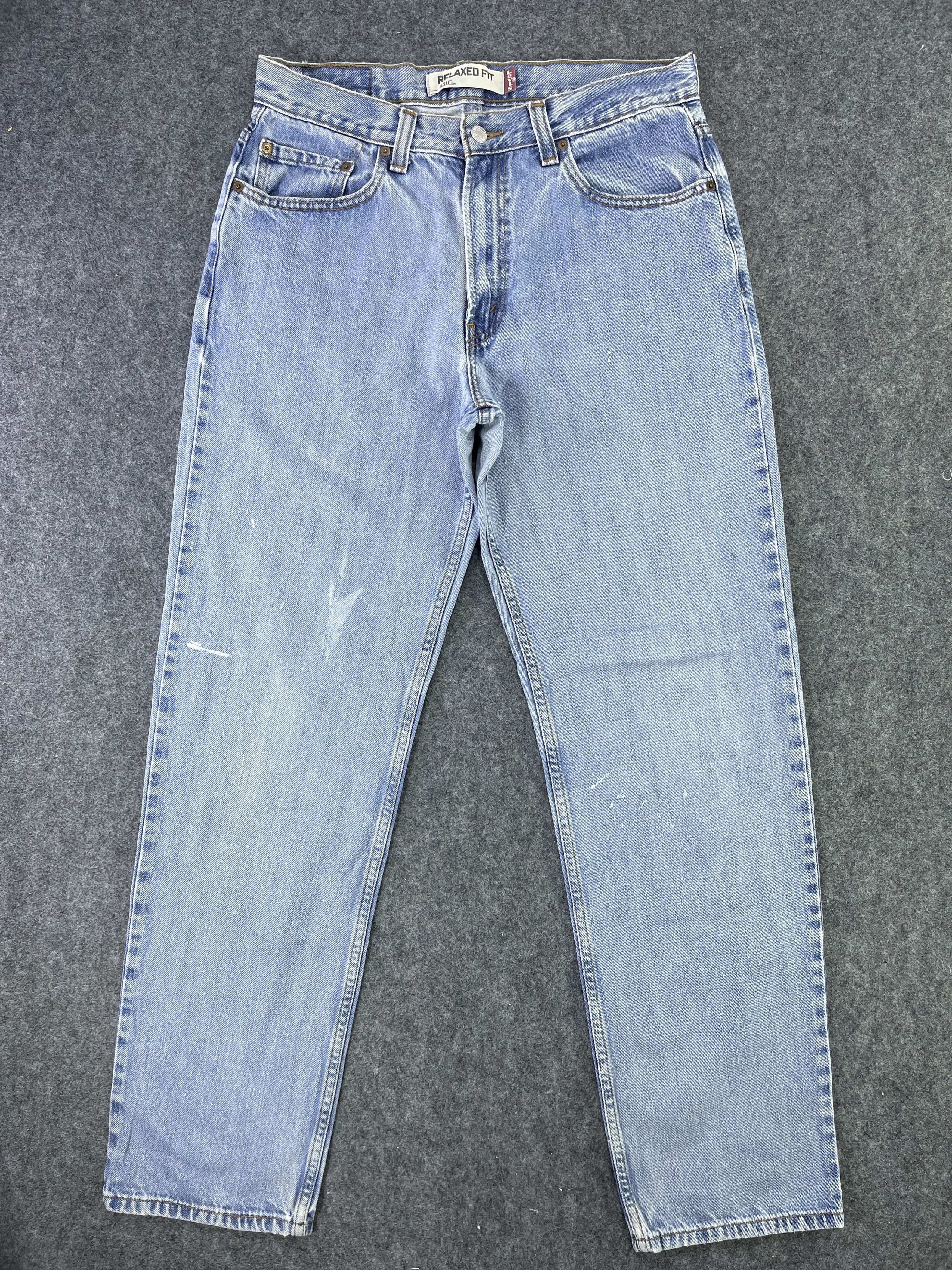 Levi's Vintage Levis 550 Stone Wash Jeans - J765 Size US 33 - 1 Thumbnail