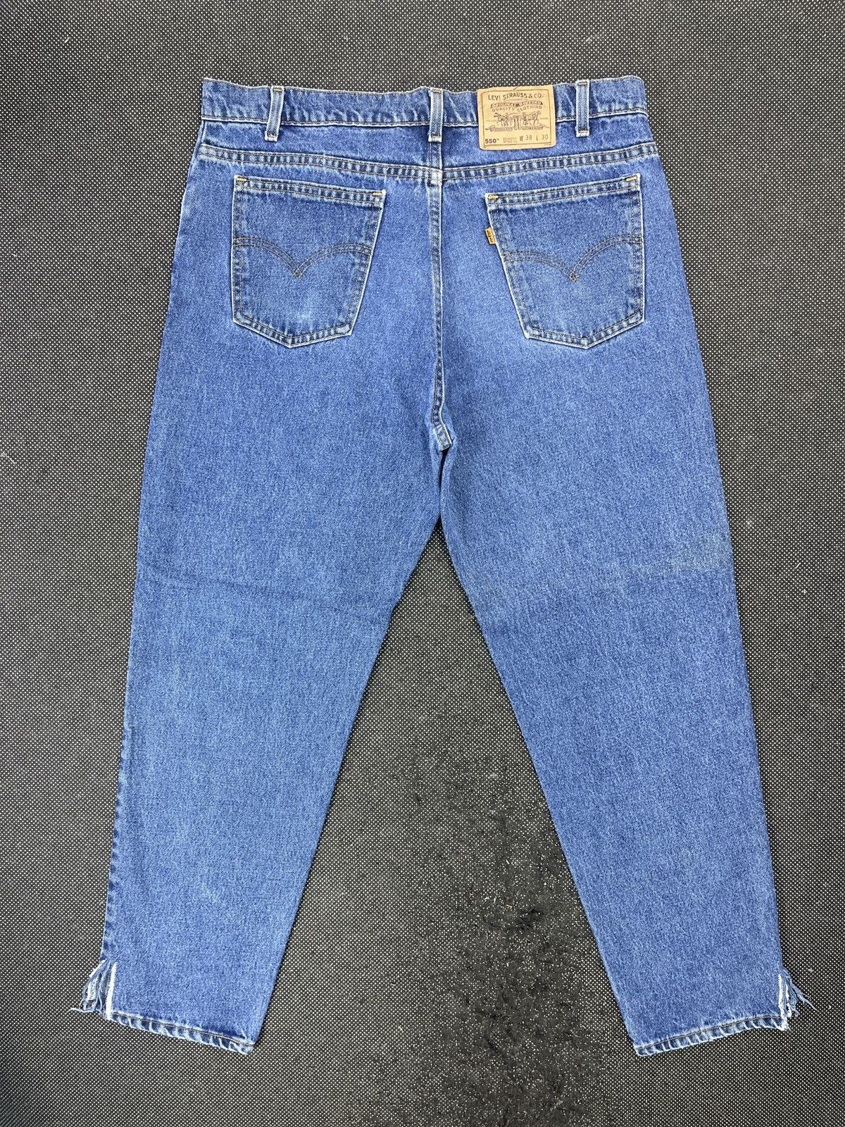 Levi's 90s Vintage Levis 550 Orange Tabs Jeans - J472 Size US 38 / EU 54 - 2 Thumbnail