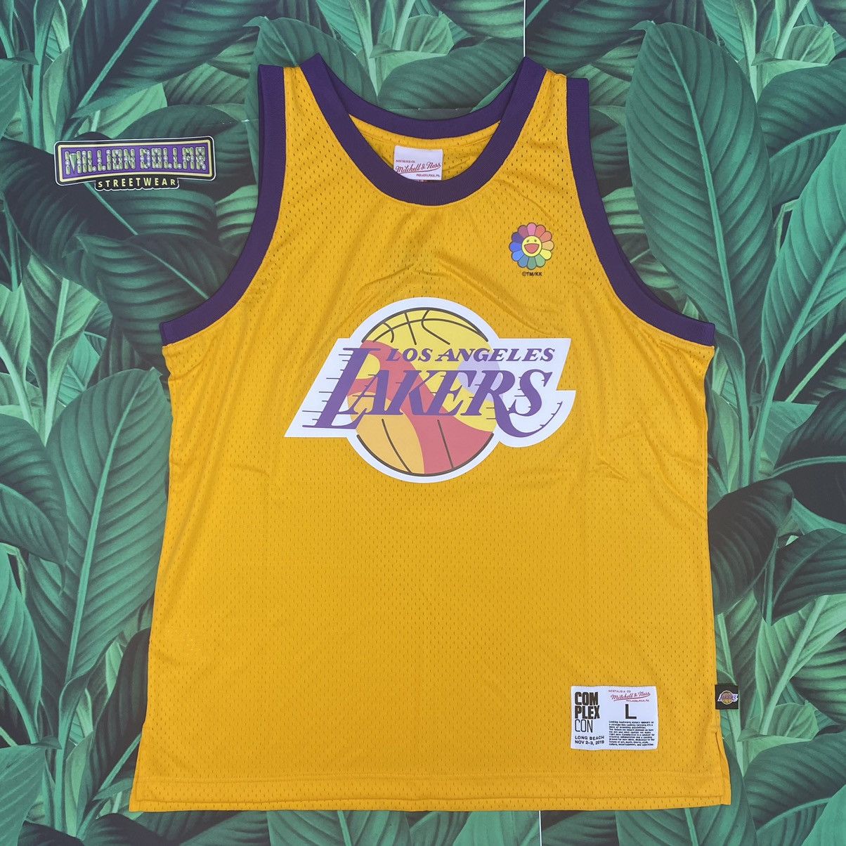 Takashi Murakami x Complexcon Purple 'La Lakers' Jersey Top, Regular S / Purple