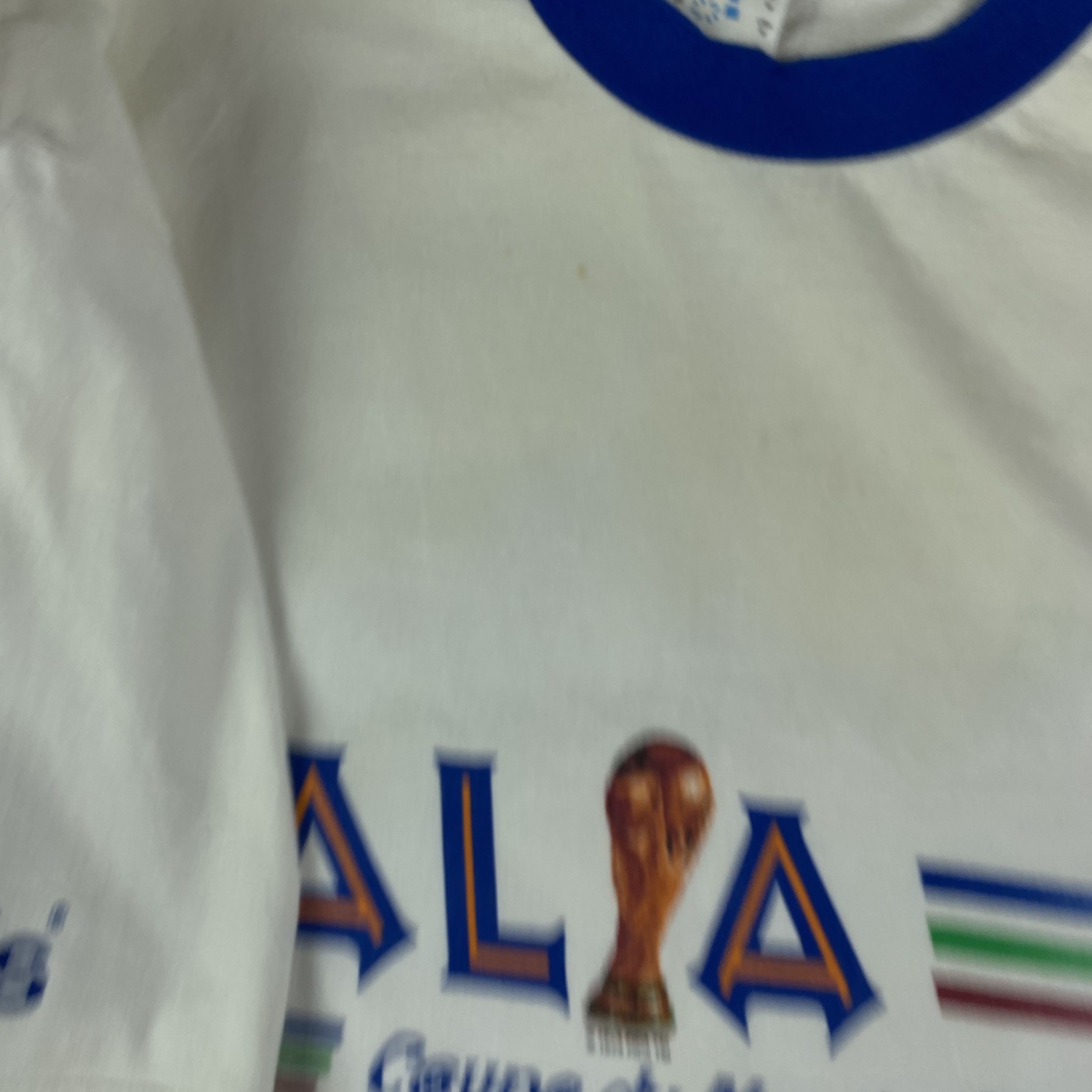 Vintage 1998 World Cup France T-Shirt Coupe De Monde Adidas Size S Size US S / EU 44-46 / 1 - 7 Thumbnail