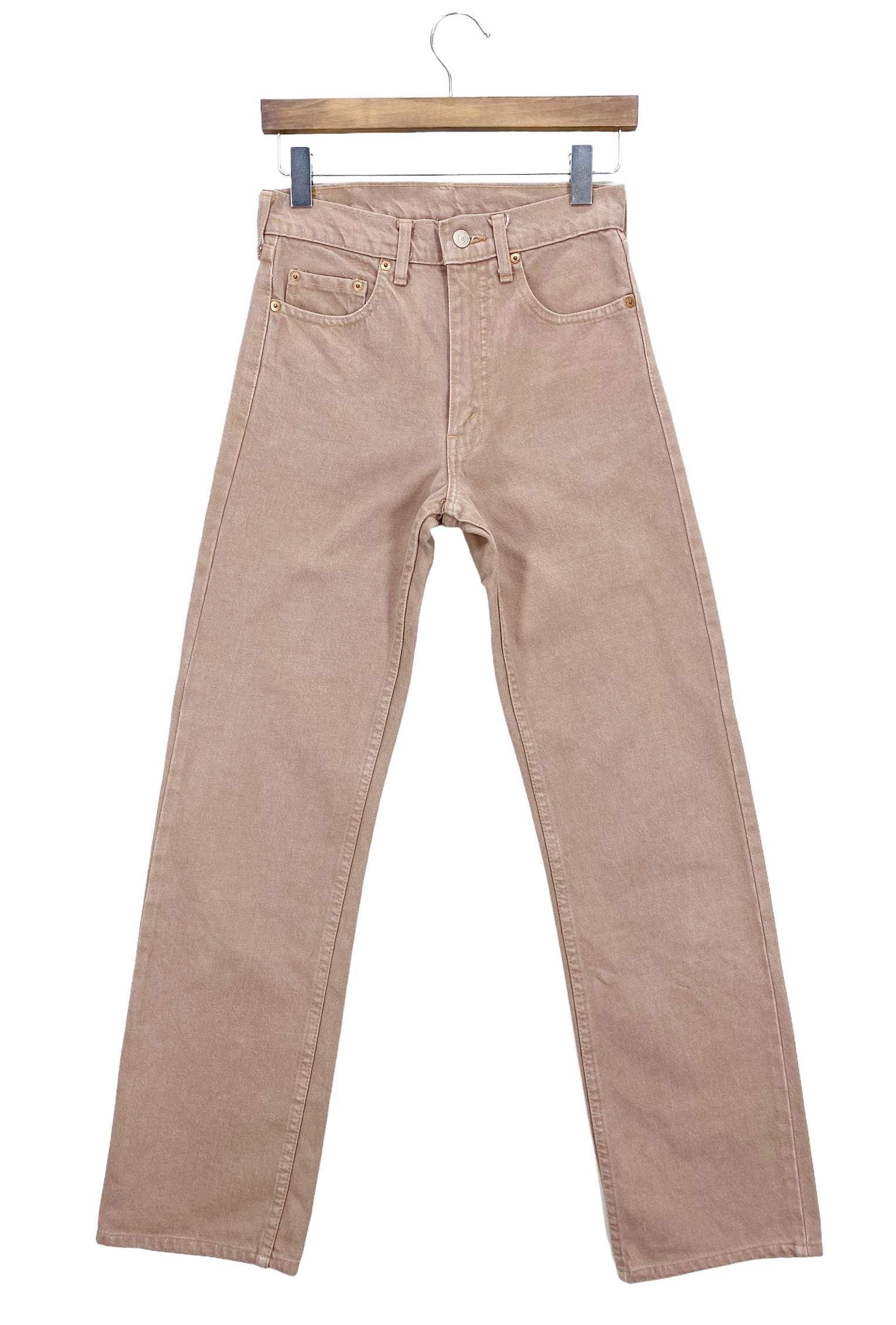Levi's × Levi's Vintage Clothing 90s Levis Jeans Faded Brown High Waisted Jeans Made in Japan Size 26" / US 2 / IT 38 - 2 Thumbnail