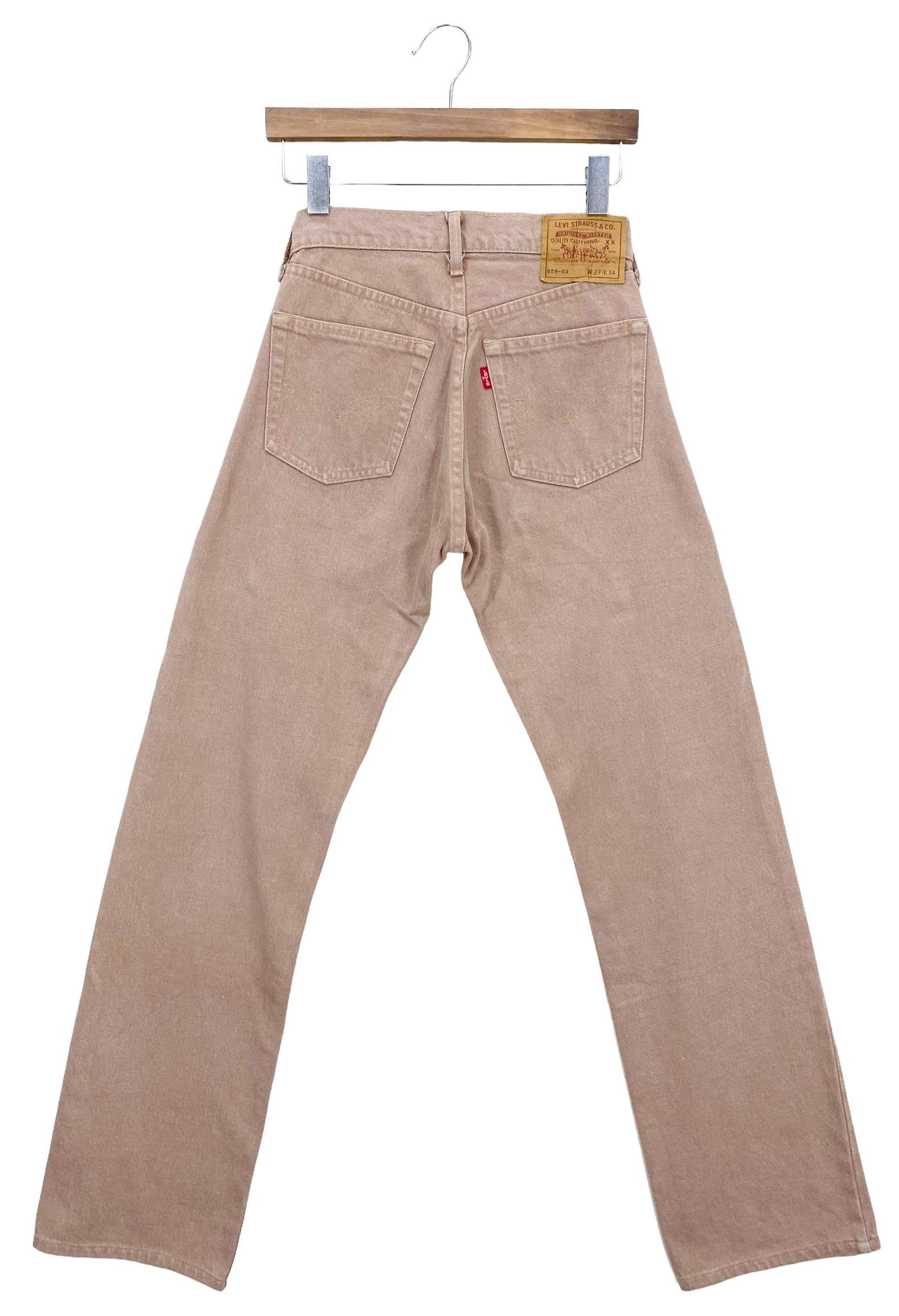 Levi's × Levi's Vintage Clothing 90s Levis Jeans Faded Brown High Waisted Jeans Made in Japan Size 26" / US 2 / IT 38 - 1 Thumbnail