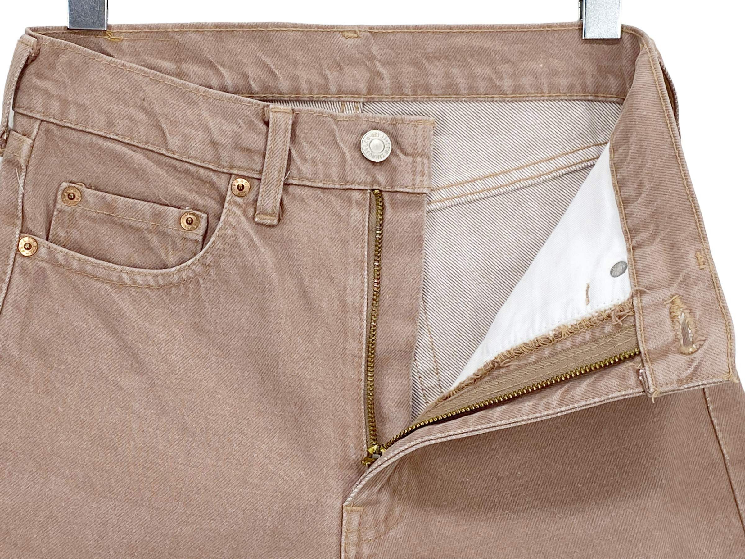 Levi's × Levi's Vintage Clothing 90s Levis Jeans Faded Brown High Waisted Jeans Made in Japan Size 26" / US 2 / IT 38 - 14 Thumbnail