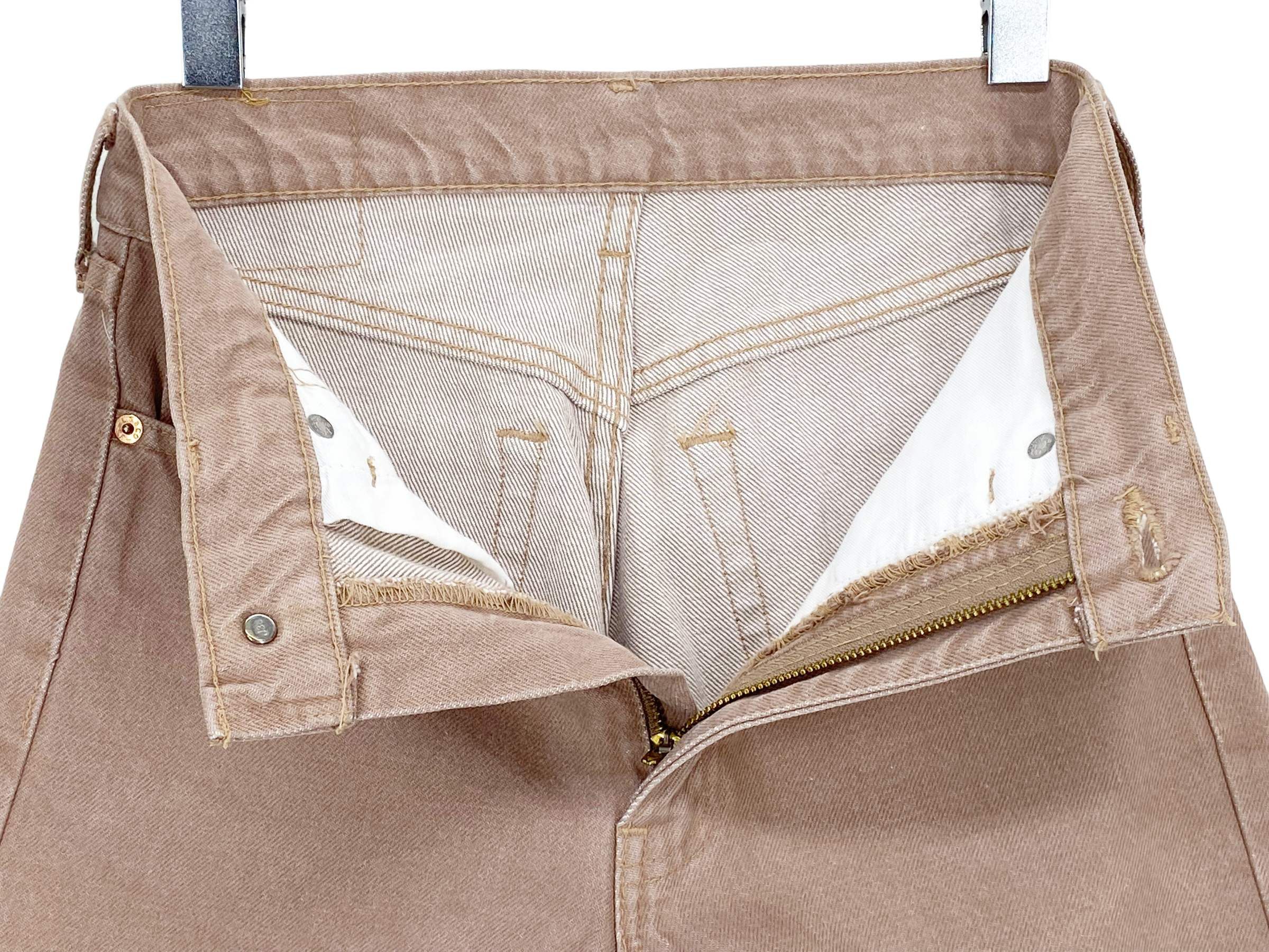 Levi's × Levi's Vintage Clothing 90s Levis Jeans Faded Brown High Waisted Jeans Made in Japan Size 26" / US 2 / IT 38 - 5 Thumbnail