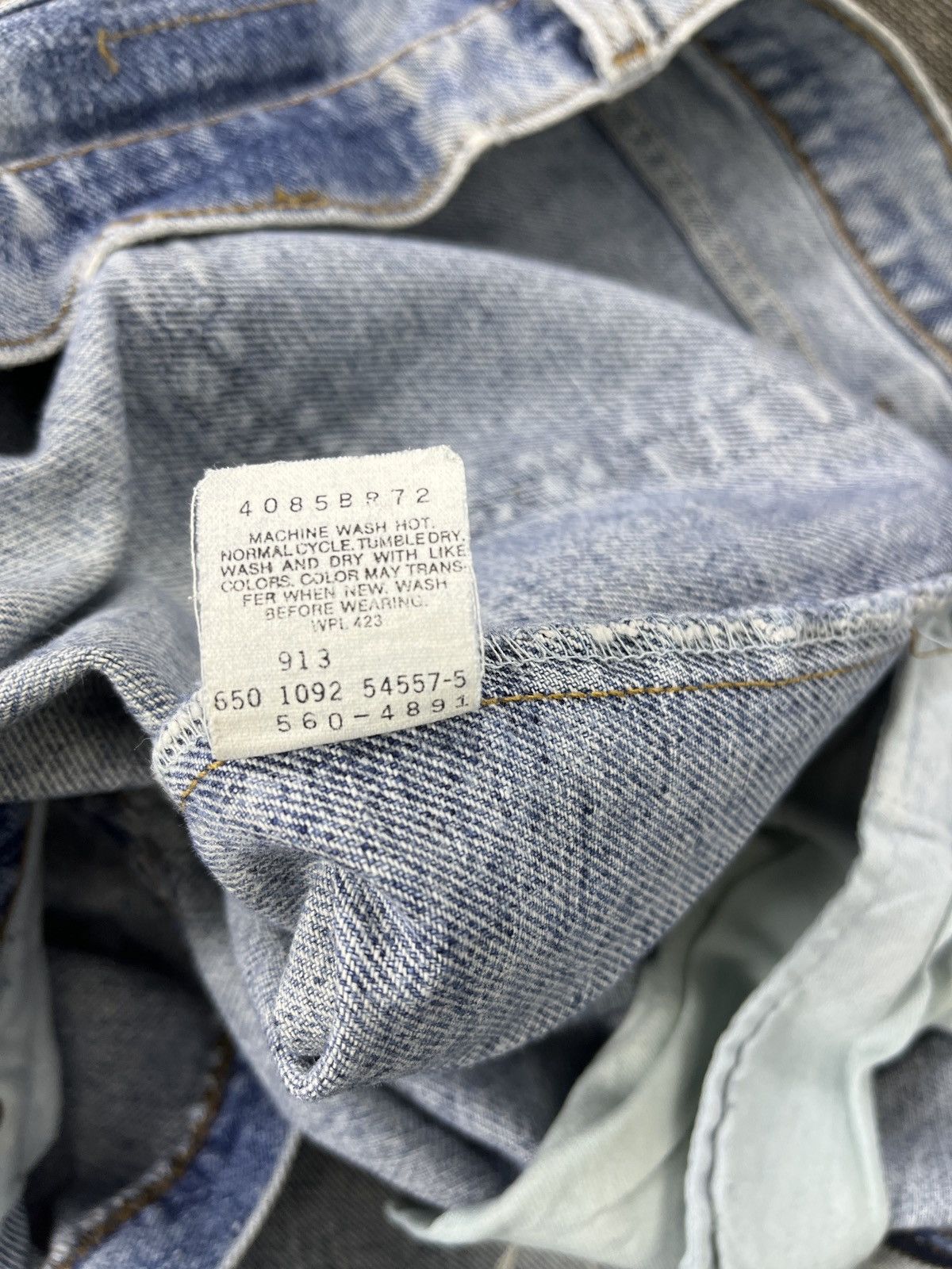 Levi's Vintage Levis 560 Distressed Jeans - J522 Size US 36 / EU 52 - 8 Thumbnail