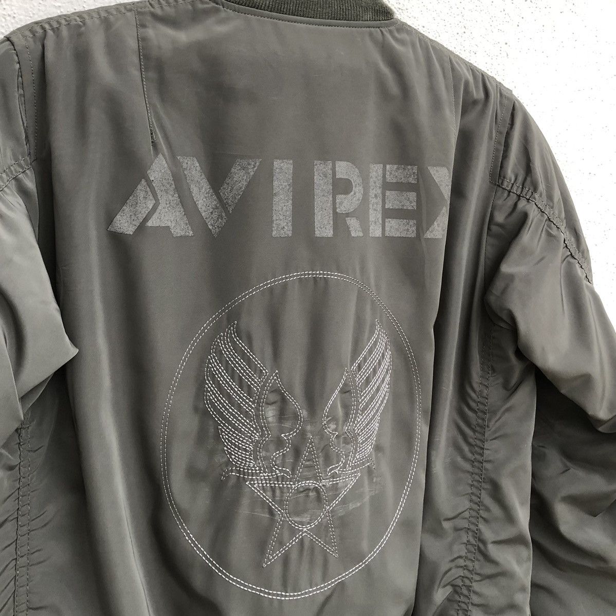 Avirex Avirex PX Embroidery Logo Ma-1 Flight Bomber Jacket Size US M / EU 48-50 / 2 - 6 Thumbnail