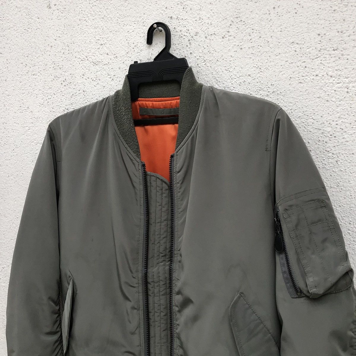 Avirex Avirex PX Embroidery Logo Ma-1 Flight Bomber Jacket Size US M / EU 48-50 / 2 - 2 Thumbnail