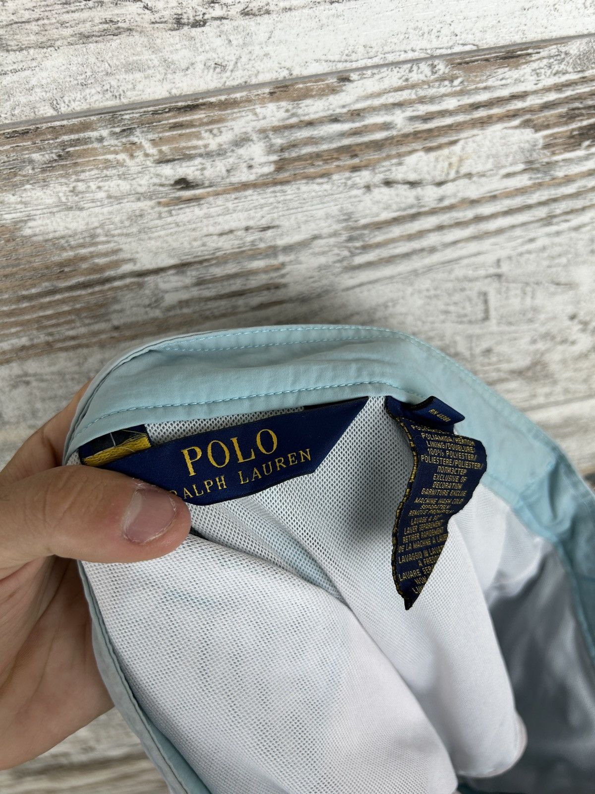 Polo Ralph Lauren × Vintage Mens Vintage Polo Ralph Lauren Nylon shorts distressed y2k Size US 32 / EU 48 - 15 Thumbnail