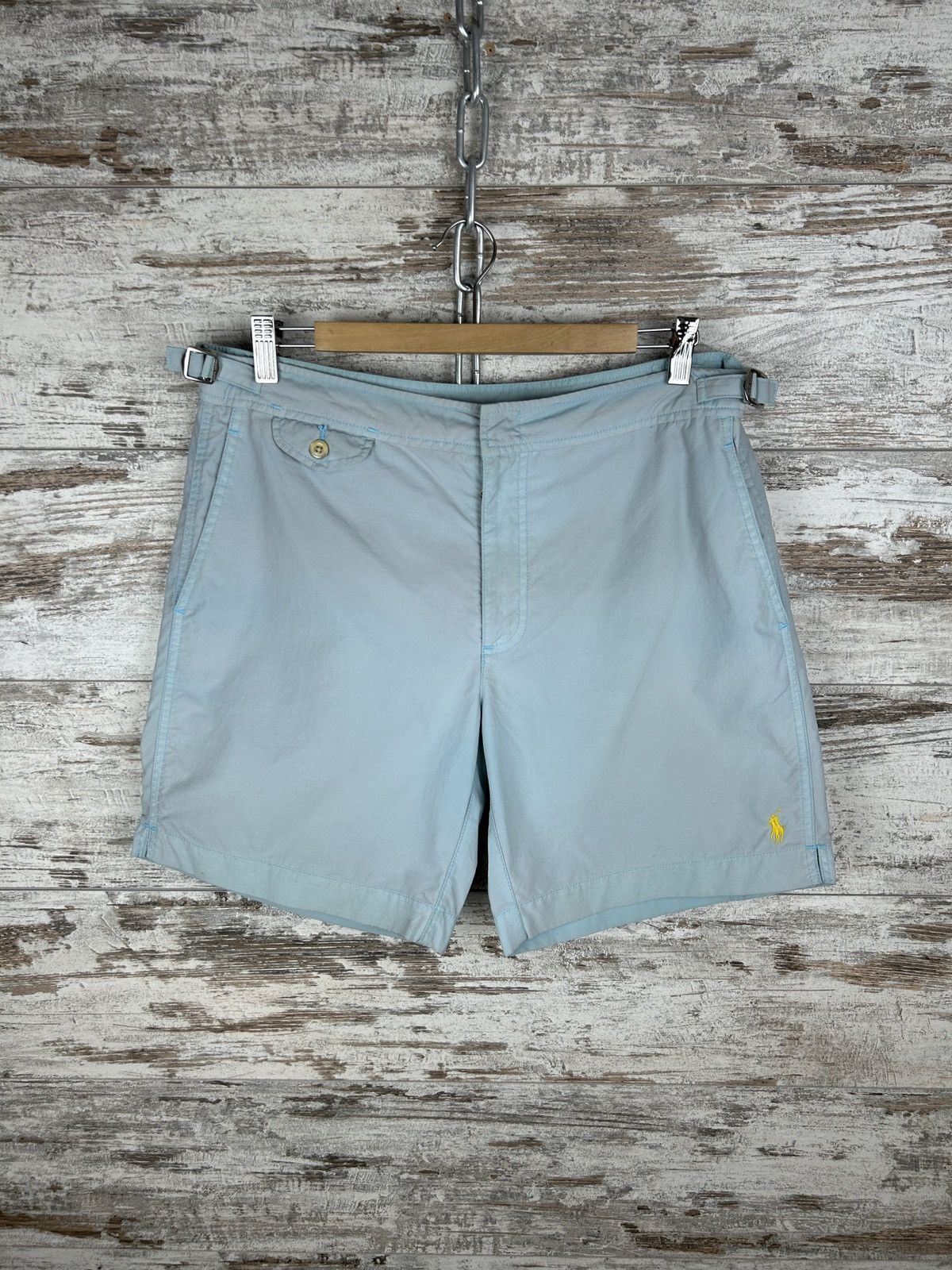 Polo Ralph Lauren × Vintage Mens Vintage Polo Ralph Lauren Nylon shorts distressed y2k Size US 32 / EU 48 - 2 Thumbnail