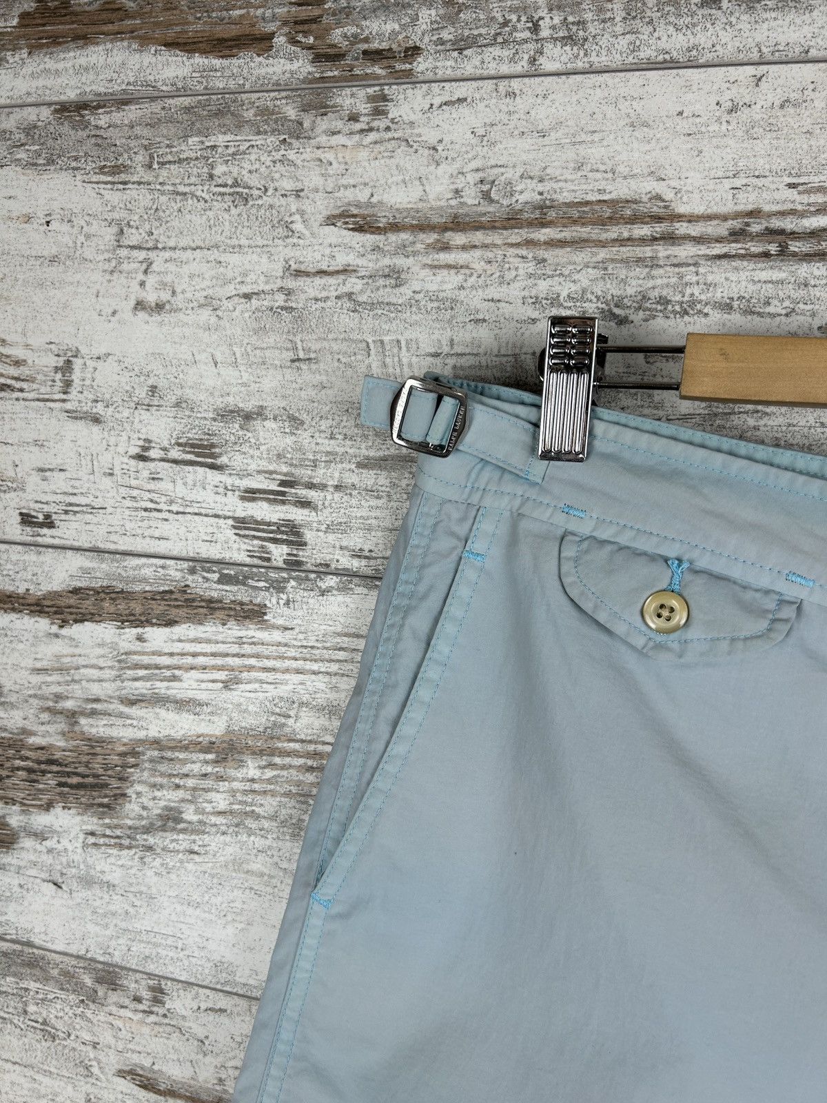 Polo Ralph Lauren × Vintage Mens Vintage Polo Ralph Lauren Nylon shorts distressed y2k Size US 32 / EU 48 - 4 Thumbnail