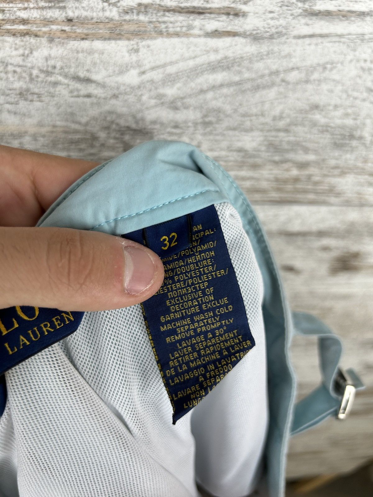 Polo Ralph Lauren × Vintage Mens Vintage Polo Ralph Lauren Nylon shorts distressed y2k Size US 32 / EU 48 - 16 Thumbnail