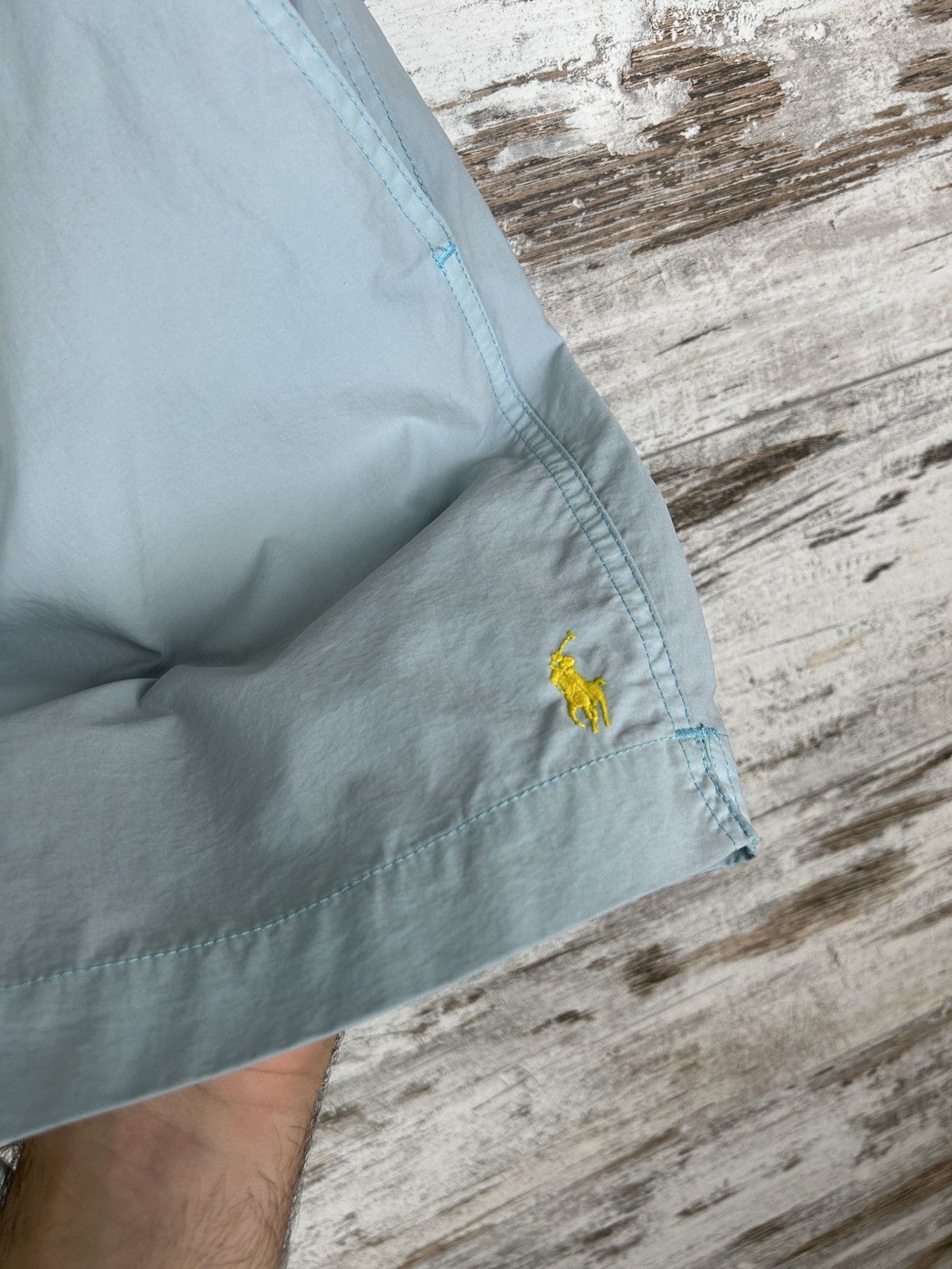 Polo Ralph Lauren × Vintage Mens Vintage Polo Ralph Lauren Nylon shorts distressed y2k Size US 32 / EU 48 - 9 Thumbnail
