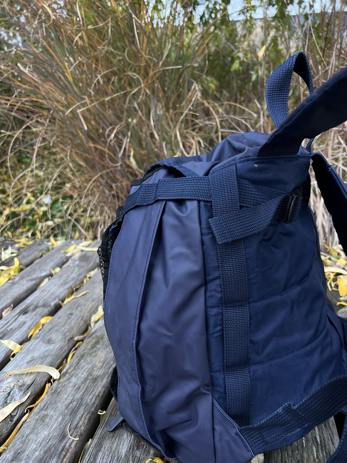 Nike × Vintage •Free shipping• Vintage Nike Backpack Bag Swoosh Size ONE SIZE - 13 Thumbnail