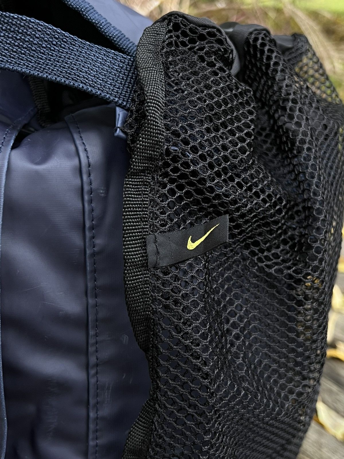 Nike × Vintage •Free shipping• Vintage Nike Backpack Bag Swoosh Size ONE SIZE - 10 Thumbnail