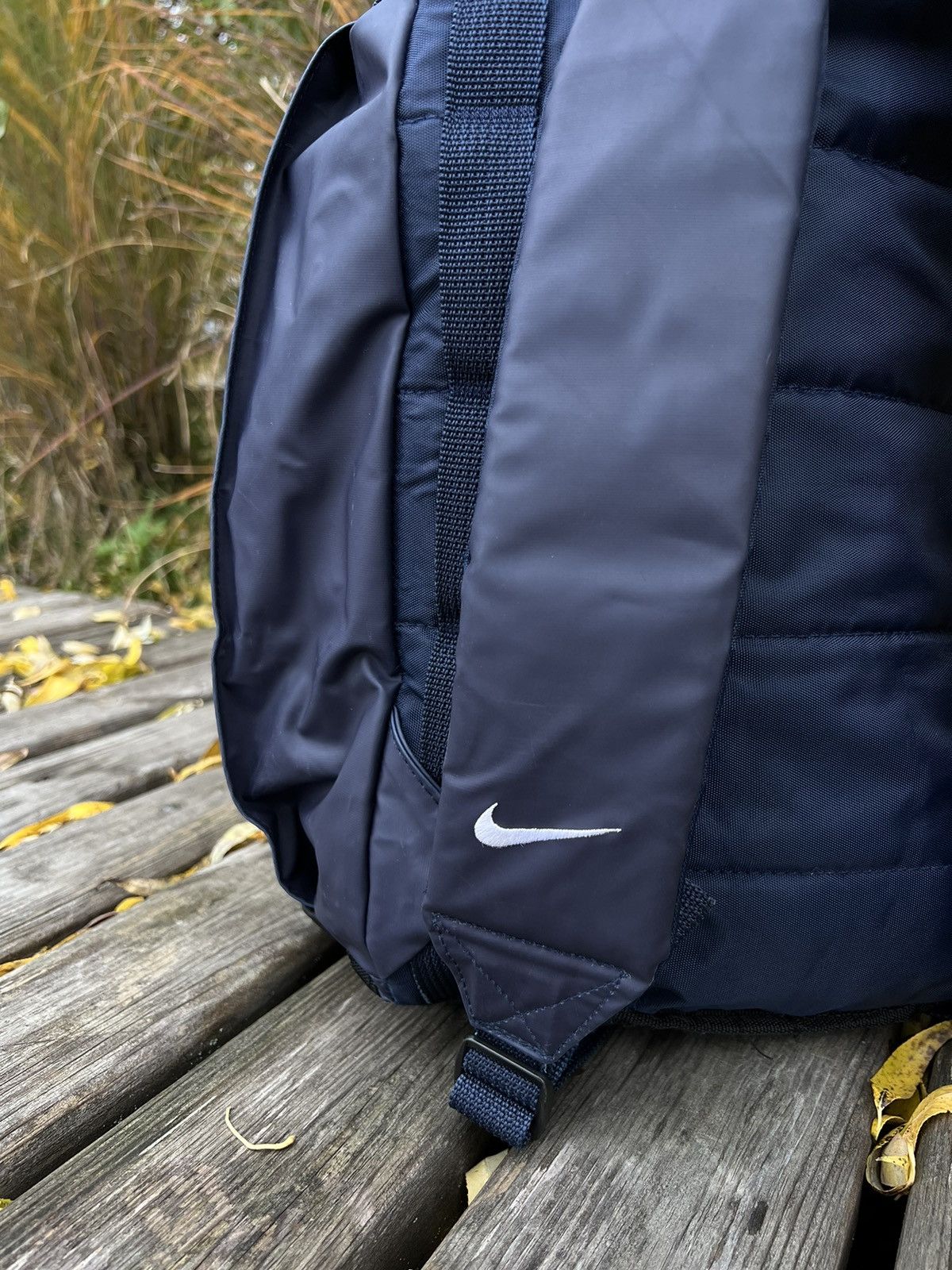 Nike × Vintage •Free shipping• Vintage Nike Backpack Bag Swoosh Size ONE SIZE - 7 Thumbnail