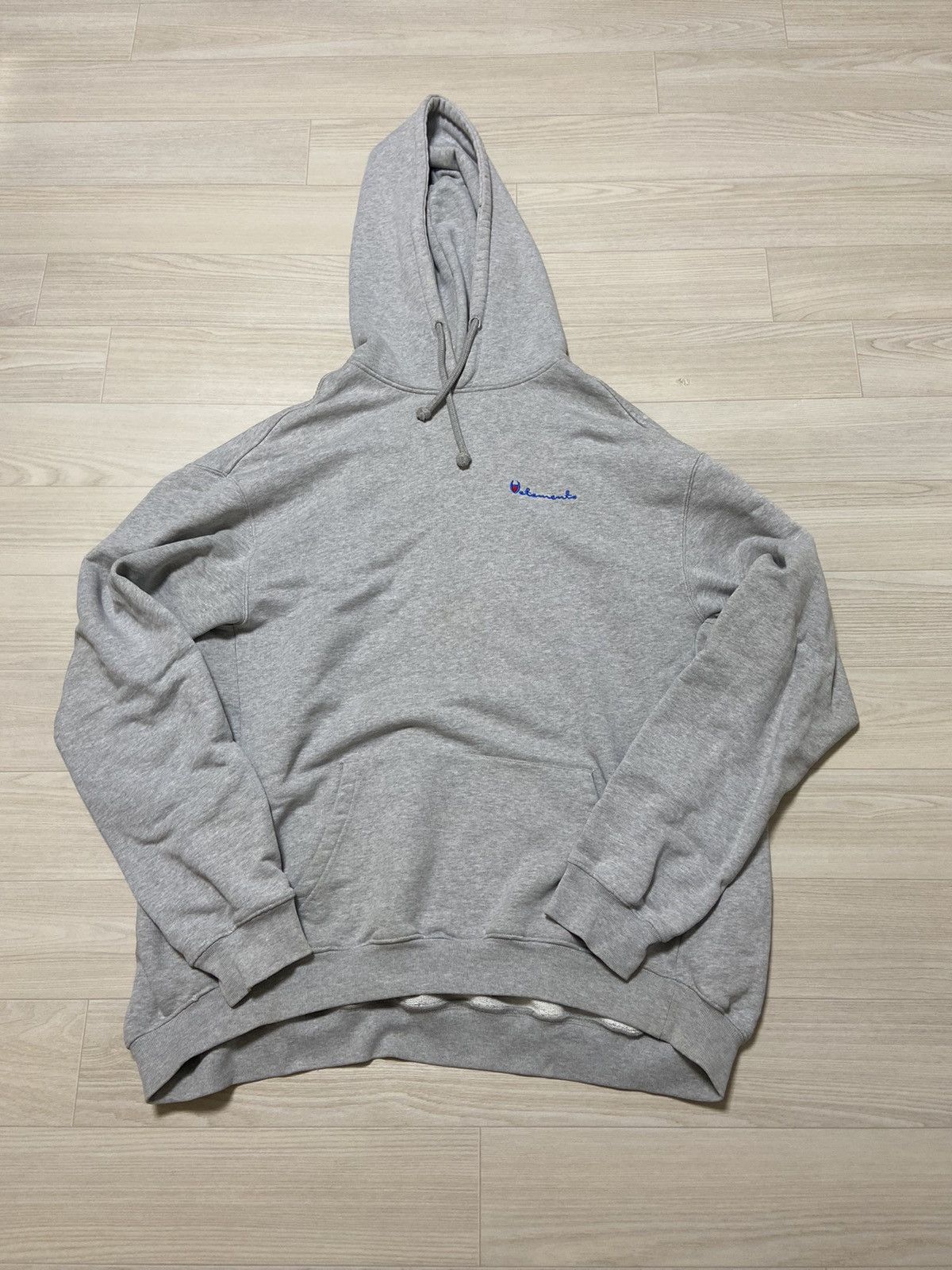 image of S Vetements 16Ss Oversized Parady Logo Hoodie in Grey, Men's (Size Small)