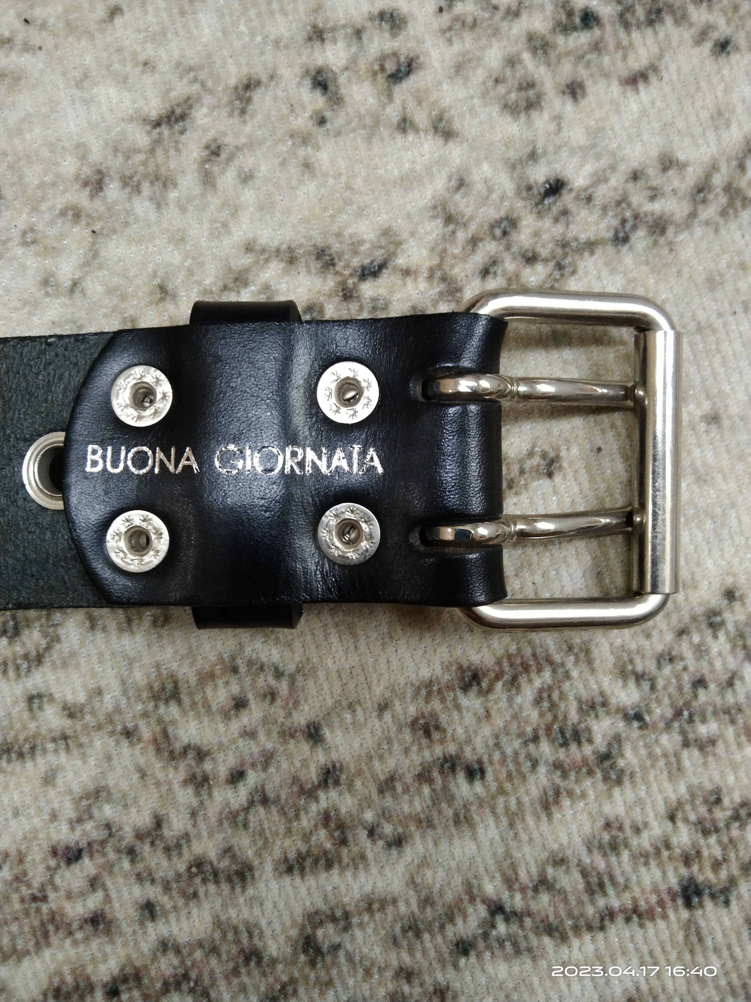 Leather BUENO GIORNATA CHAIN LEATHER BELT(SIZE 28-33) Size ONE SIZE - 5 Thumbnail