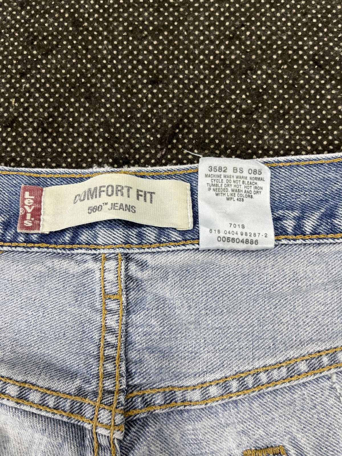 Levi's Vintage Levis 560 Stone Wash Jeans - J714 Size US 40 / EU 56 - 8 Thumbnail