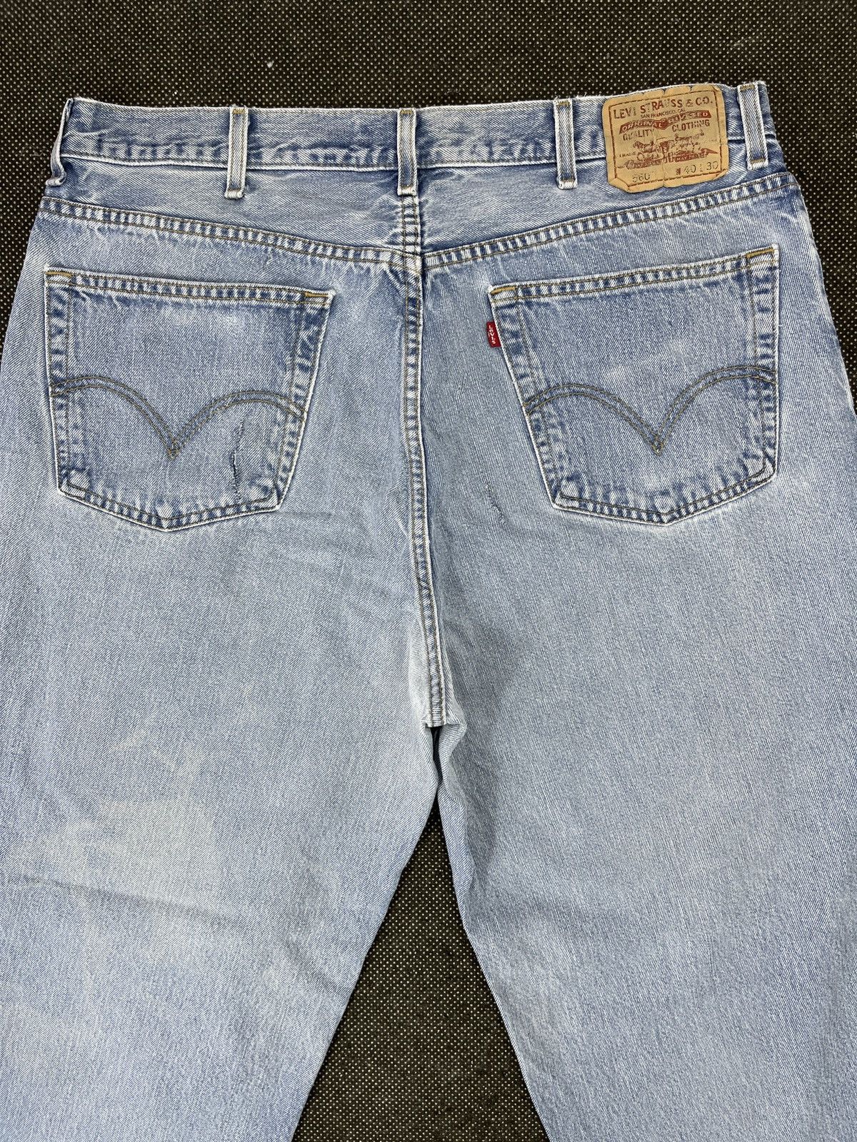 Levi's Vintage Levis 560 Stone Wash Jeans - J714 Size US 40 / EU 56 - 4 Thumbnail