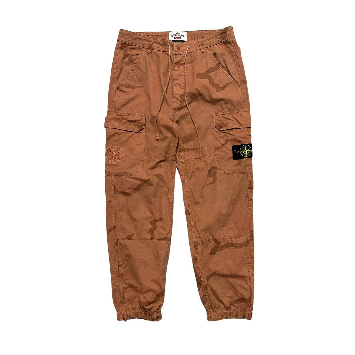 Stone Island Supreme Camo Cargo Pants | Grailed