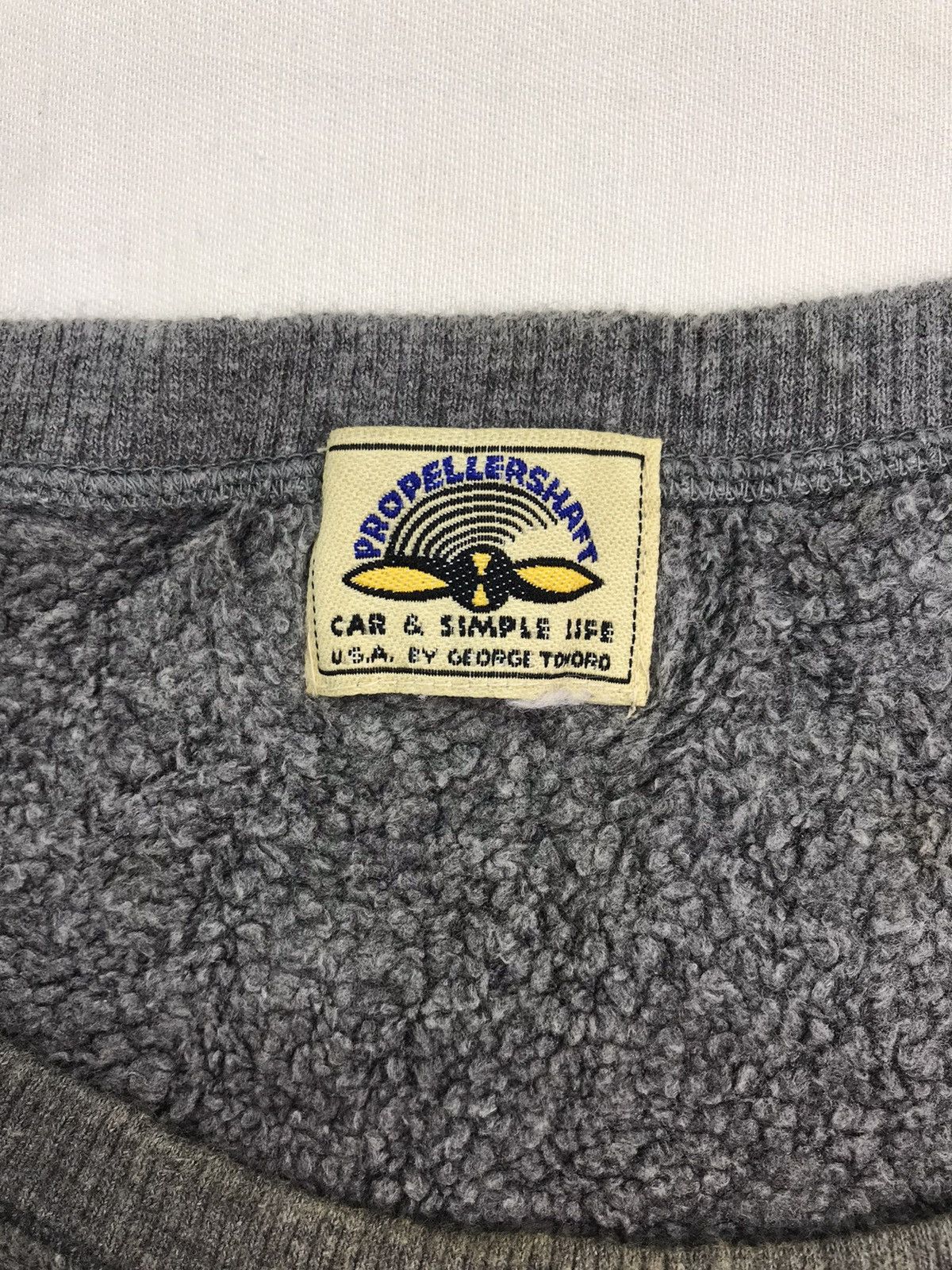 Japanese Brand × Other Propellershaft 9 big logo sweatshirt Size US XXL / EU 58 / 5 - 6 Thumbnail