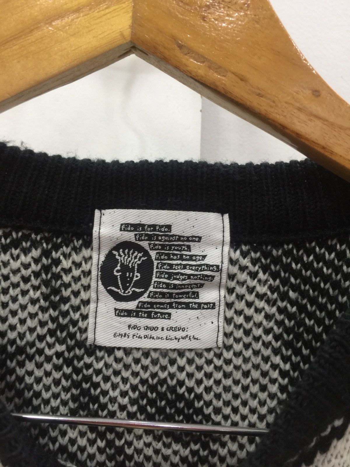 Cartoon Network × Vintage 💥final drope💥Vintage Fidodido knitwear full Print 80s Size US L / EU 52-54 / 3 - 5 Thumbnail