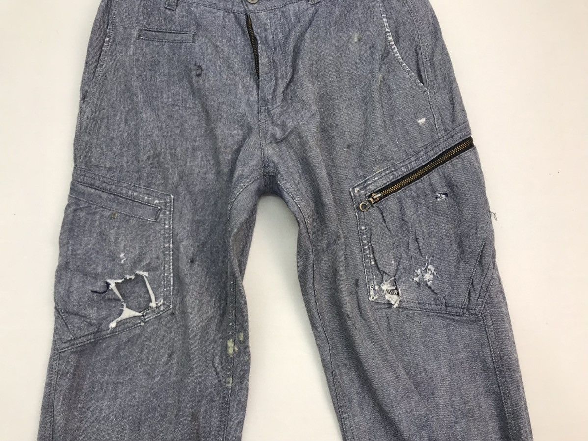Other ❌Last Drop❌Scot inc distressed multipocket Cargo Pants Size US 30 / EU 46 - 4 Thumbnail