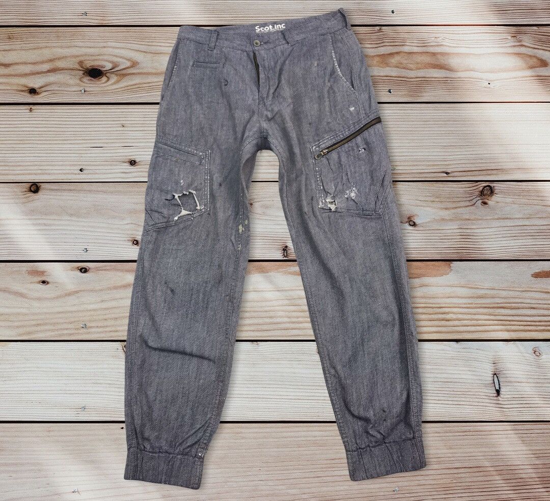 Other ❌Last Drop❌Scot inc distressed multipocket Cargo Pants Size US 30 / EU 46 - 1 Thumbnail
