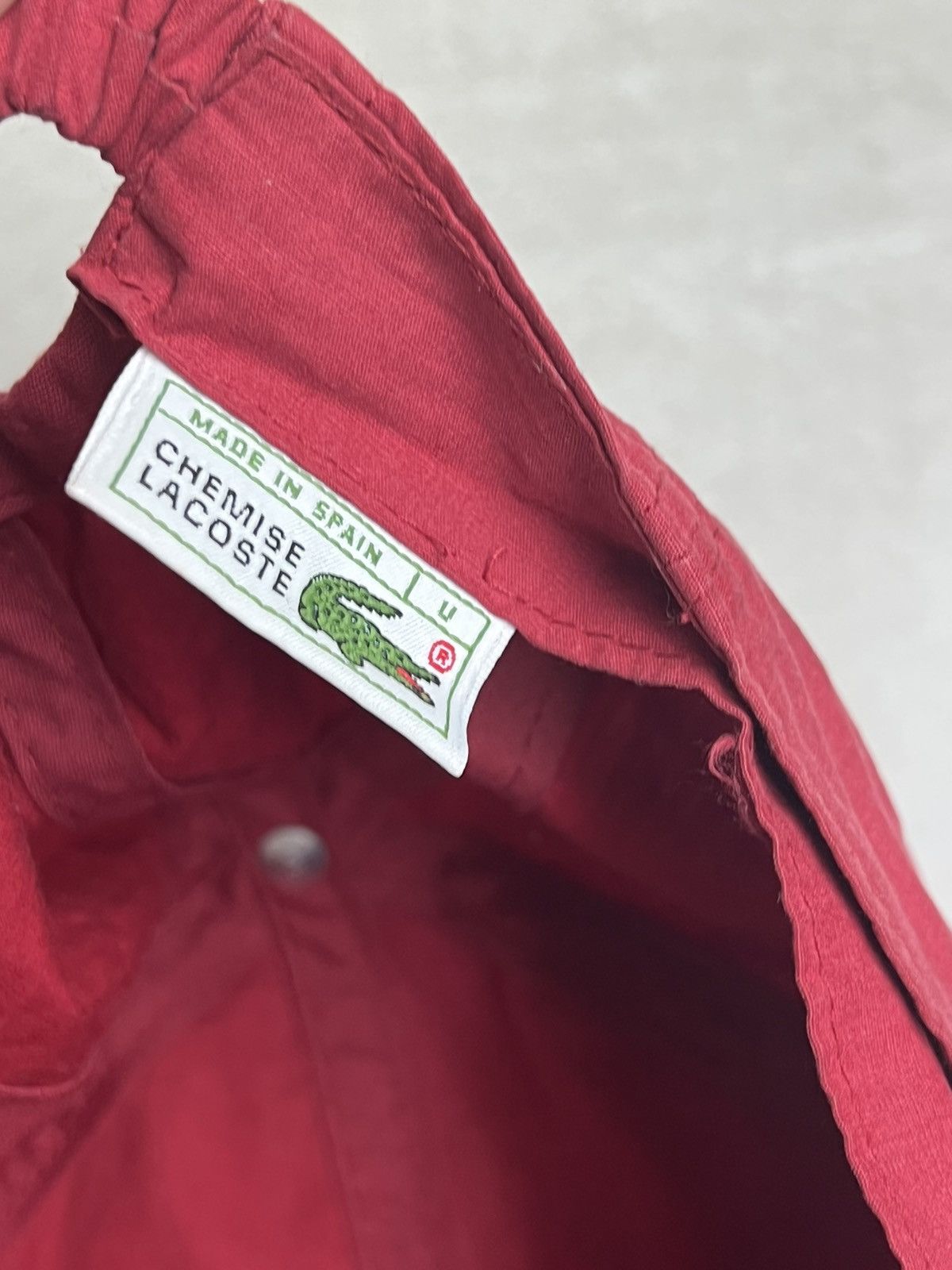 Lacoste Lacoste Vintage Cap Hat Size ONE SIZE - 6 Thumbnail