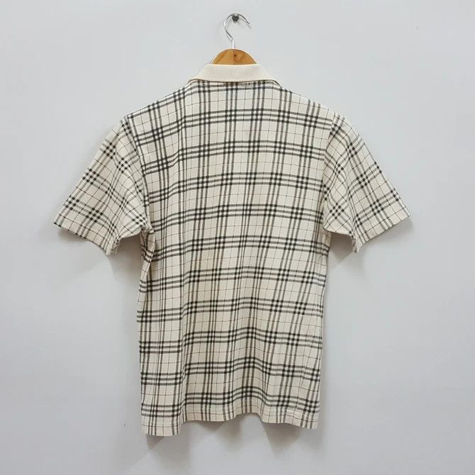 Burberry × Vintage Vintage BURBERRY nova check design polo shirts Size US S / EU 44-46 / 1 - 2 Thumbnail