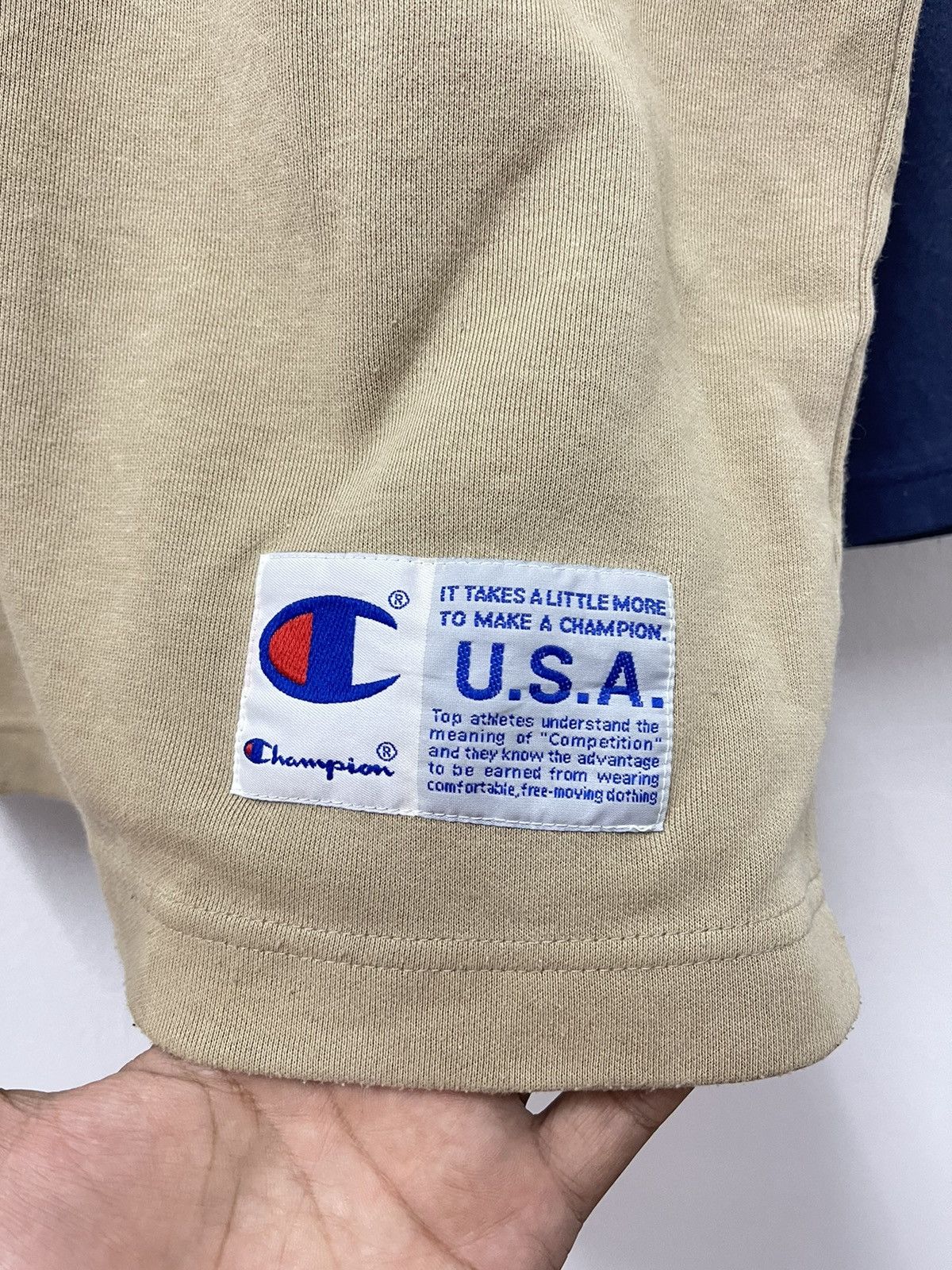 Champion × Japanese Brand × Vintage Vintage Champion Script Logo C Crewneck Longsleeve Tshirt Size US M / EU 48-50 / 2 - 3 Thumbnail