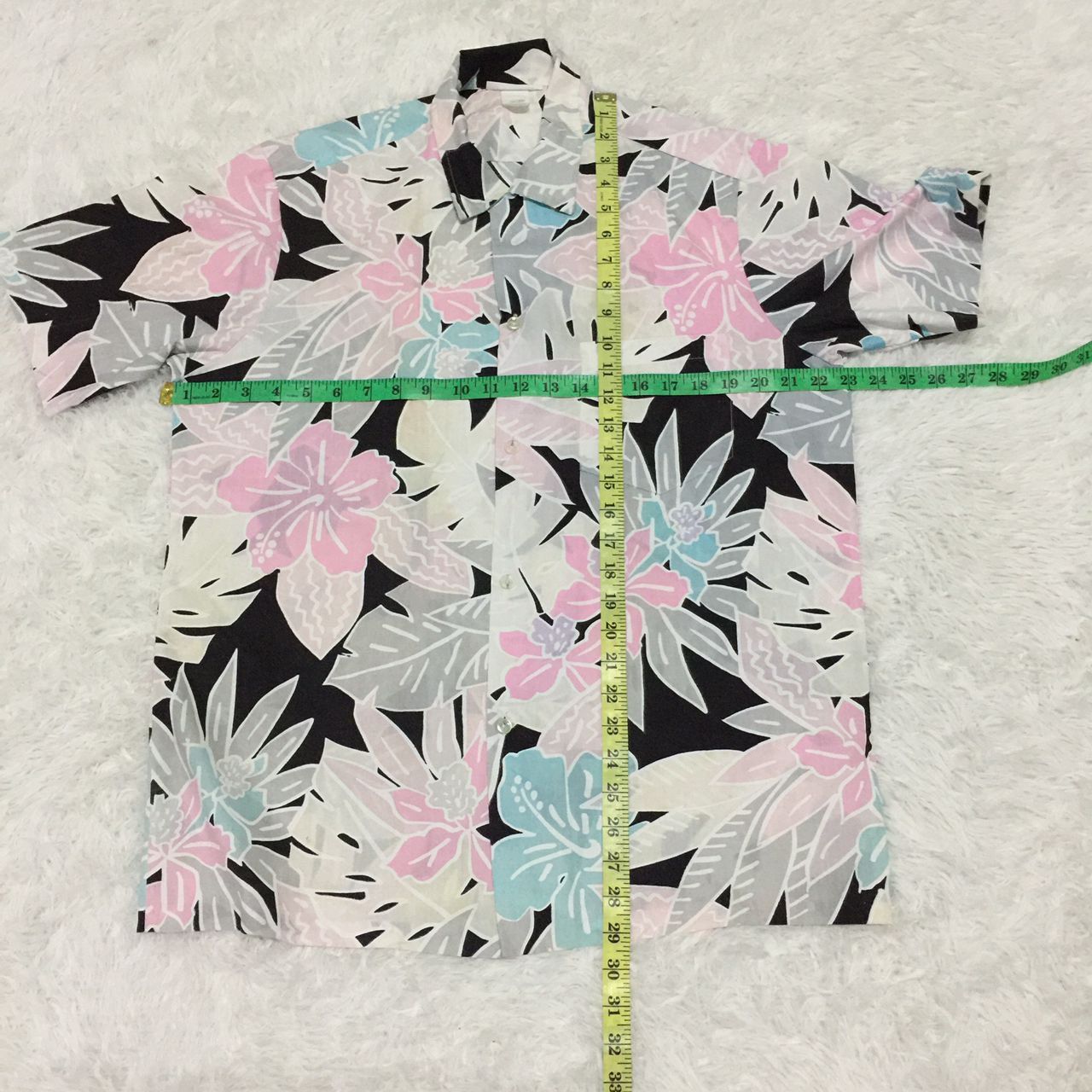 Other Fullprinted Flowers Button Up Hawaiian Shirt Size US M / EU 48-50 / 2 - 4 Thumbnail