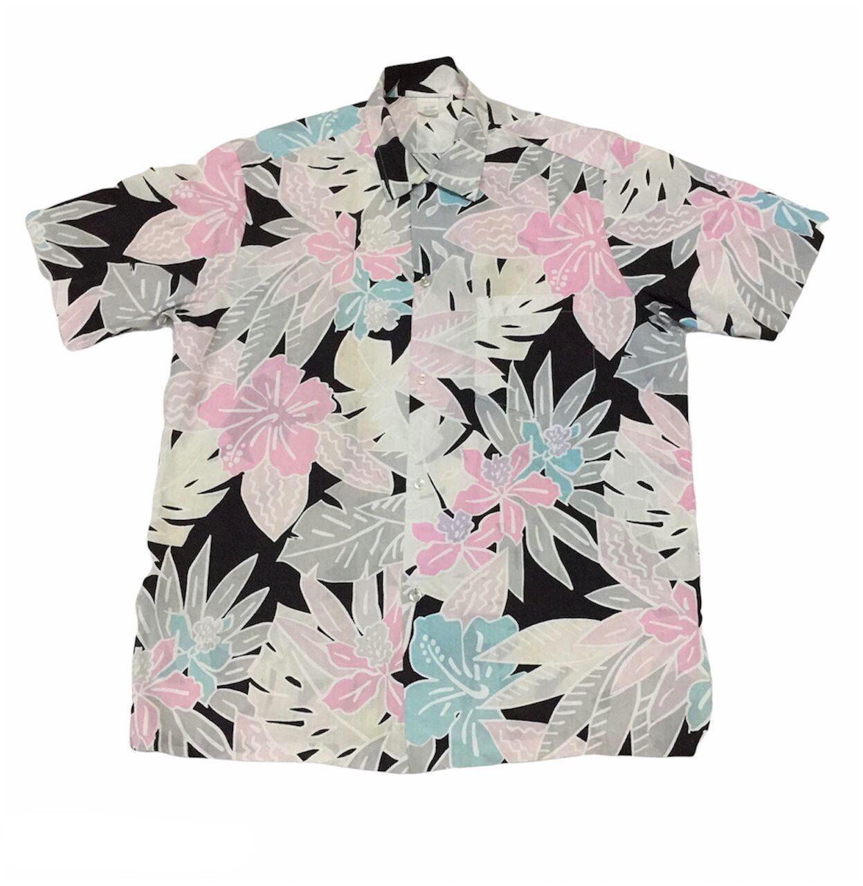 Other Fullprinted Flowers Button Up Hawaiian Shirt Size US M / EU 48-50 / 2 - 1 Thumbnail