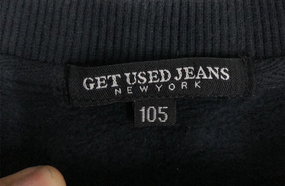 Japanese Brand × Vintage VINTAGE Get Used Jeans Rare New York STREETWEAR SWEATSHIRT Size US L / EU 52-54 / 3 - 7 Thumbnail