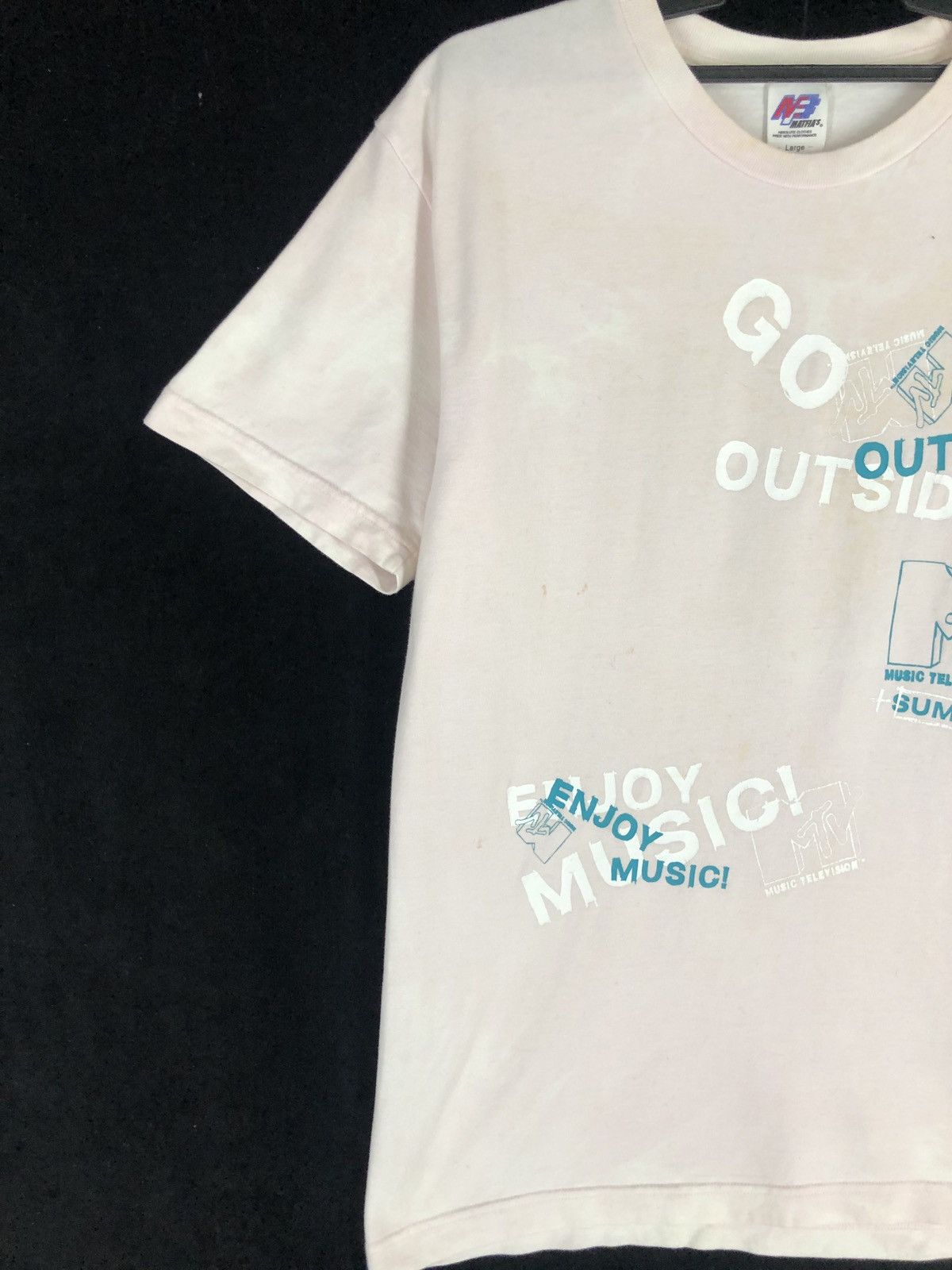 Mtv × Vintage MTV Music Television rare tee Size US L / EU 52-54 / 3 - 3 Thumbnail