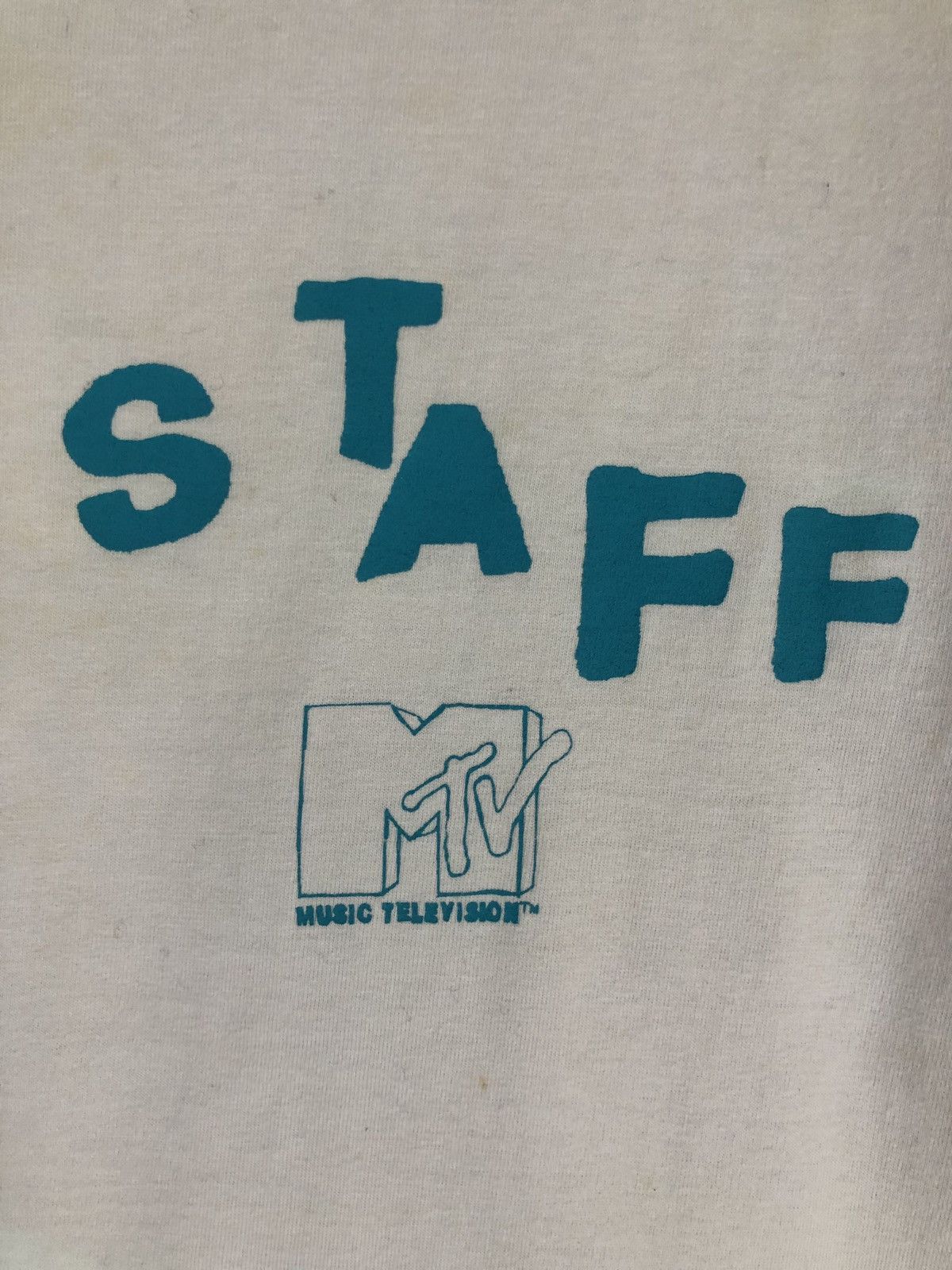 Mtv × Vintage MTV Music Television rare tee Size US L / EU 52-54 / 3 - 7 Thumbnail