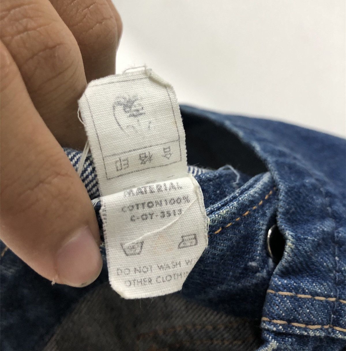 Big John × Vintage Vintage Big John denim vest Size US M / EU 48-50 / 2 - 7 Thumbnail
