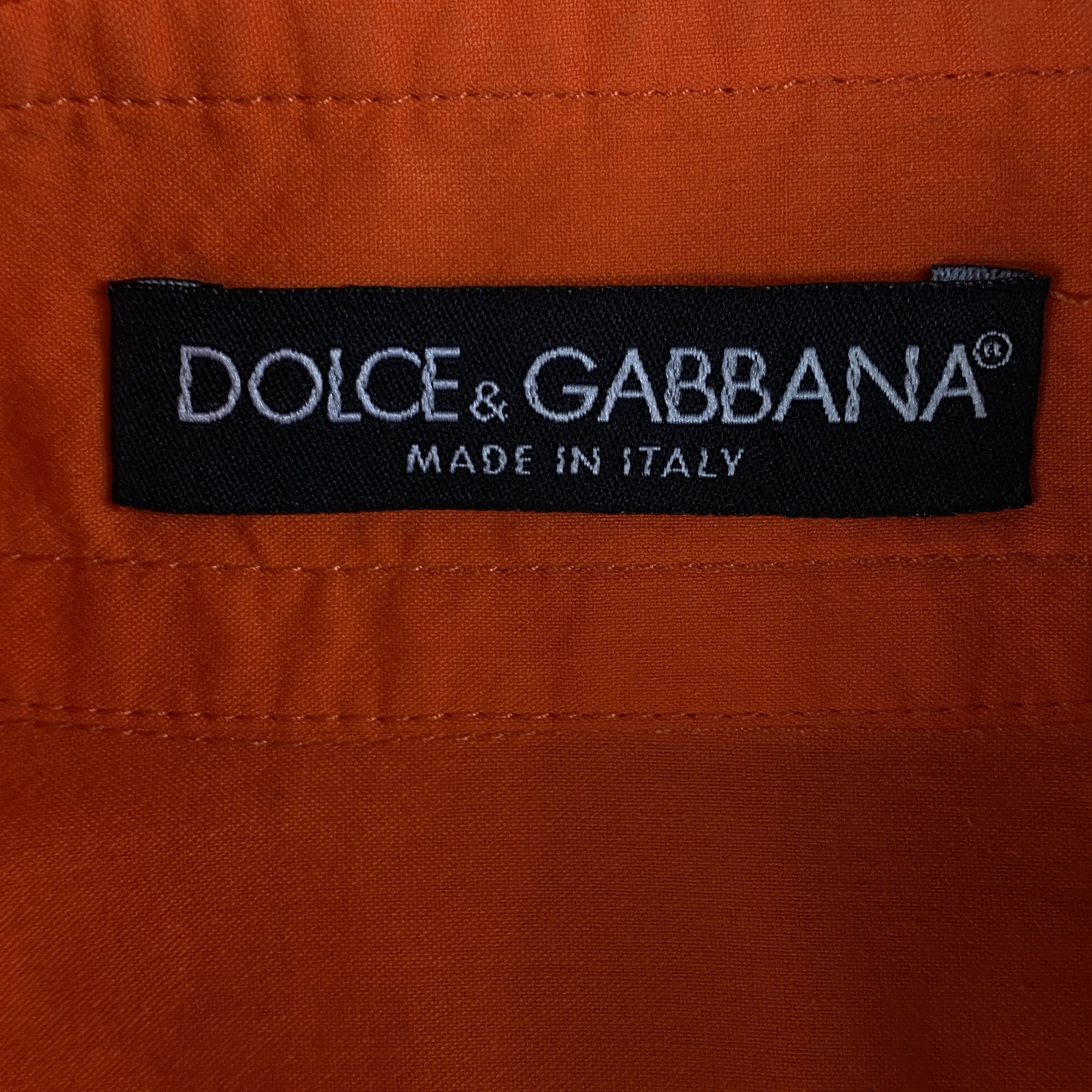 Dolce & Gabbana Women’s Shirt Long Sleeve Dolce Gabbana Size 40 Orange Size S / US 4 / IT 40 - 4 Thumbnail