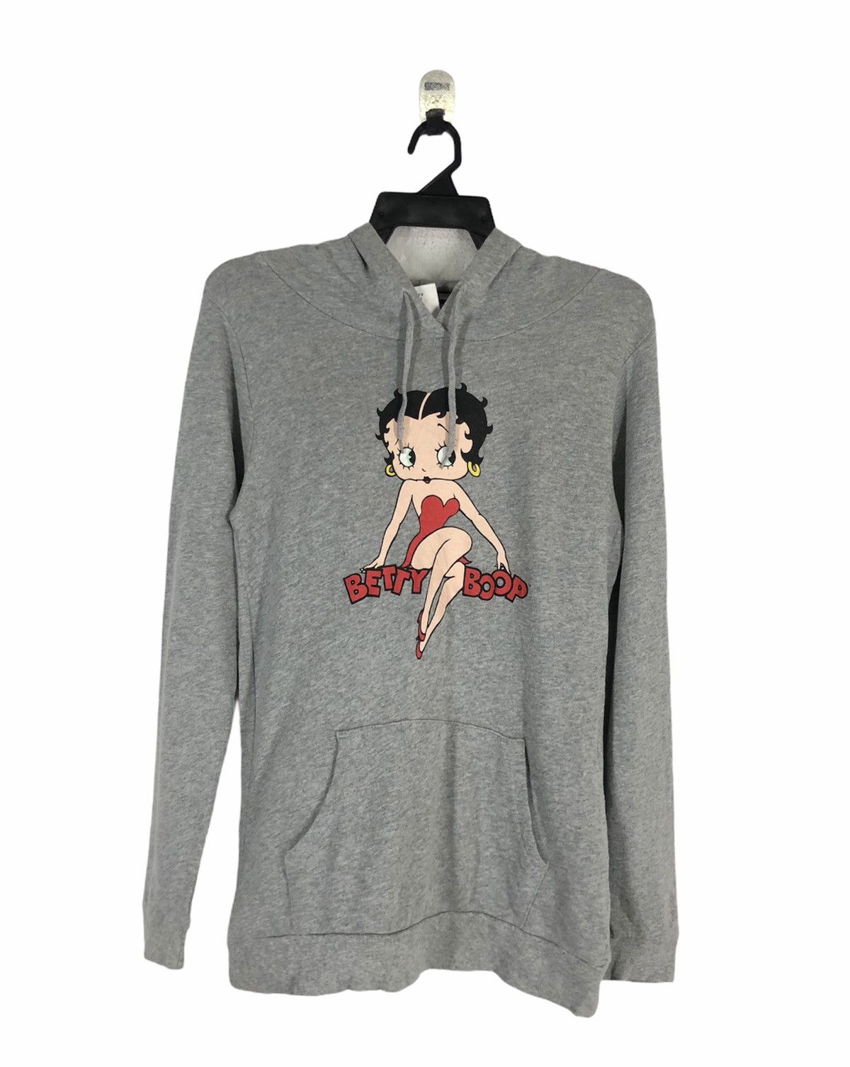 Cartoon Network × Disney × Vintage 90s Vintage Betty Boop Big Print Hoodies Size US M / EU 48-50 / 2 - 1 Thumbnail
