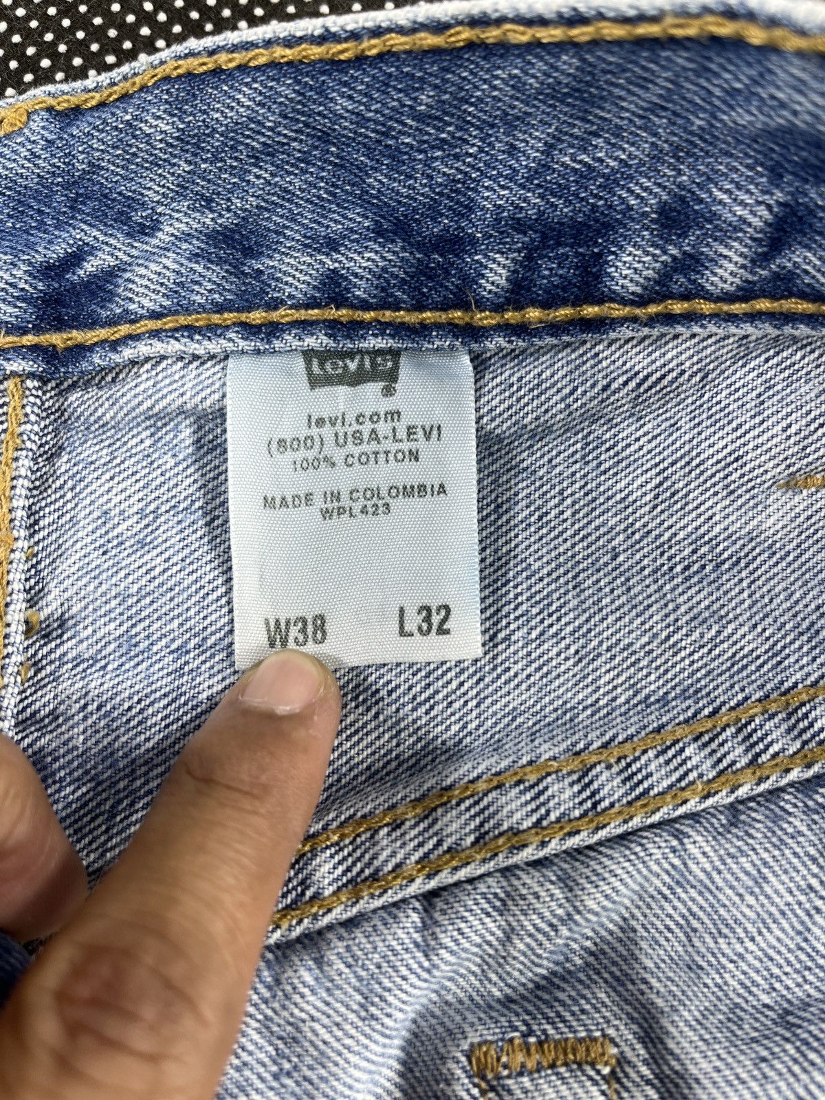 Levi's Vintage Levis 501 Jeans - J016 Size US 36 / EU 52 - 6 Thumbnail