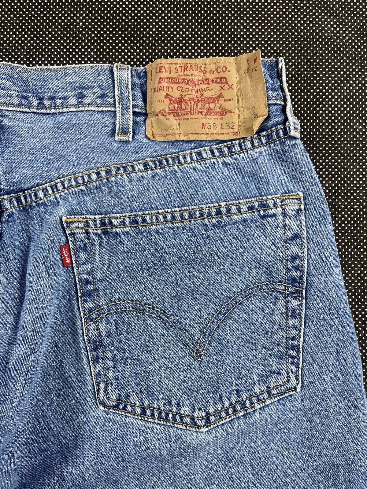 Levi's Vintage Levis 501 Jeans - J016 Size US 36 / EU 52 - 11 Thumbnail